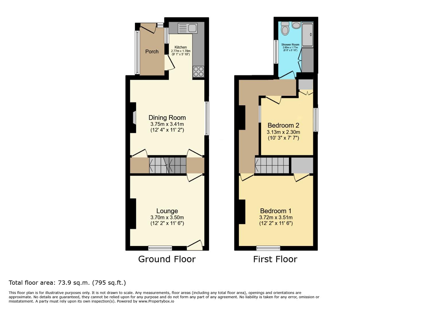 75, Aisthorpe Road, Sheffield floorplan