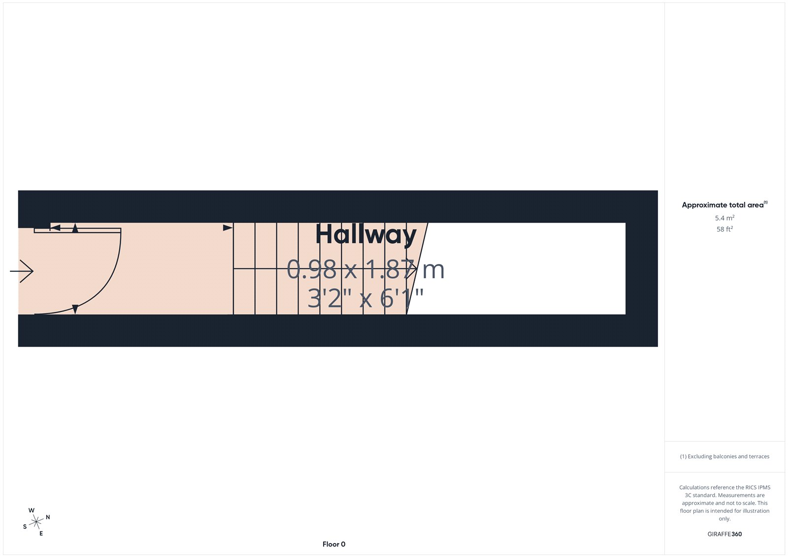 Flat 3, 17, St. Pauls Road, North Somerset floorplan