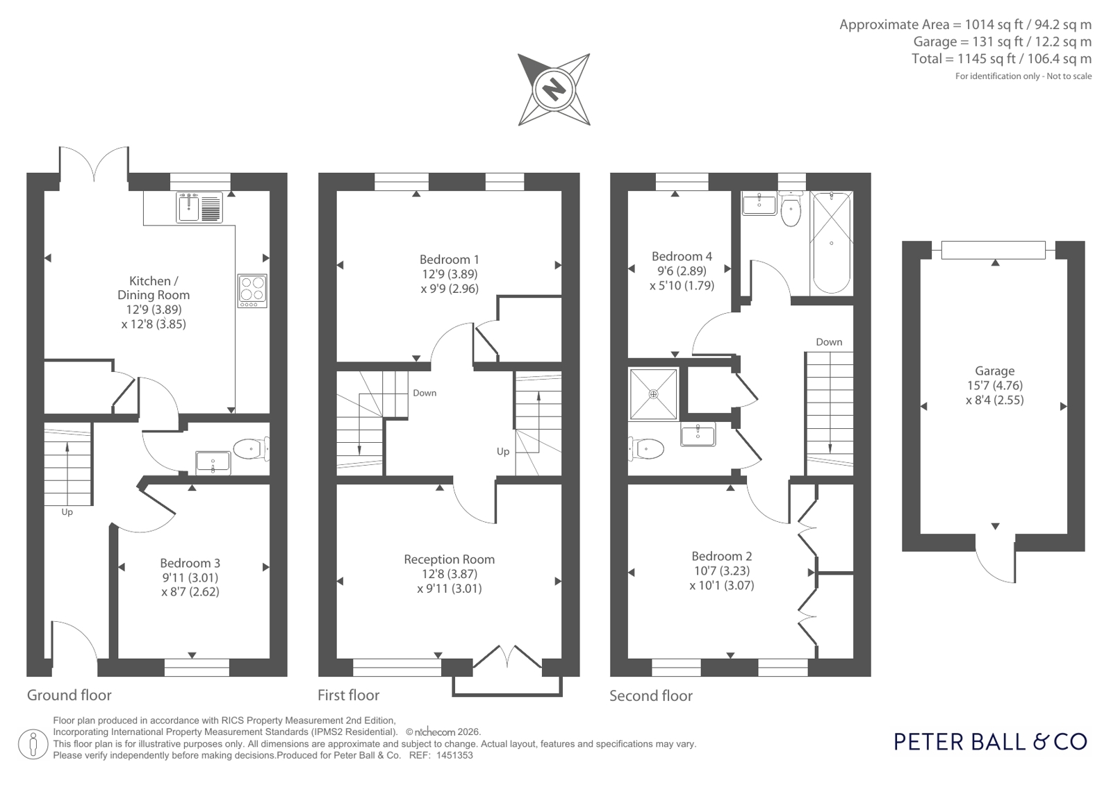 35, Persimmon Gardens, Gloucestershire floorplan