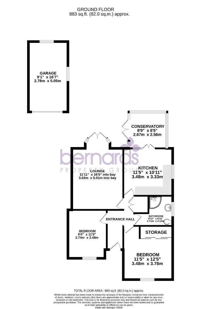 4, Court Mead, Portsmouth floorplan