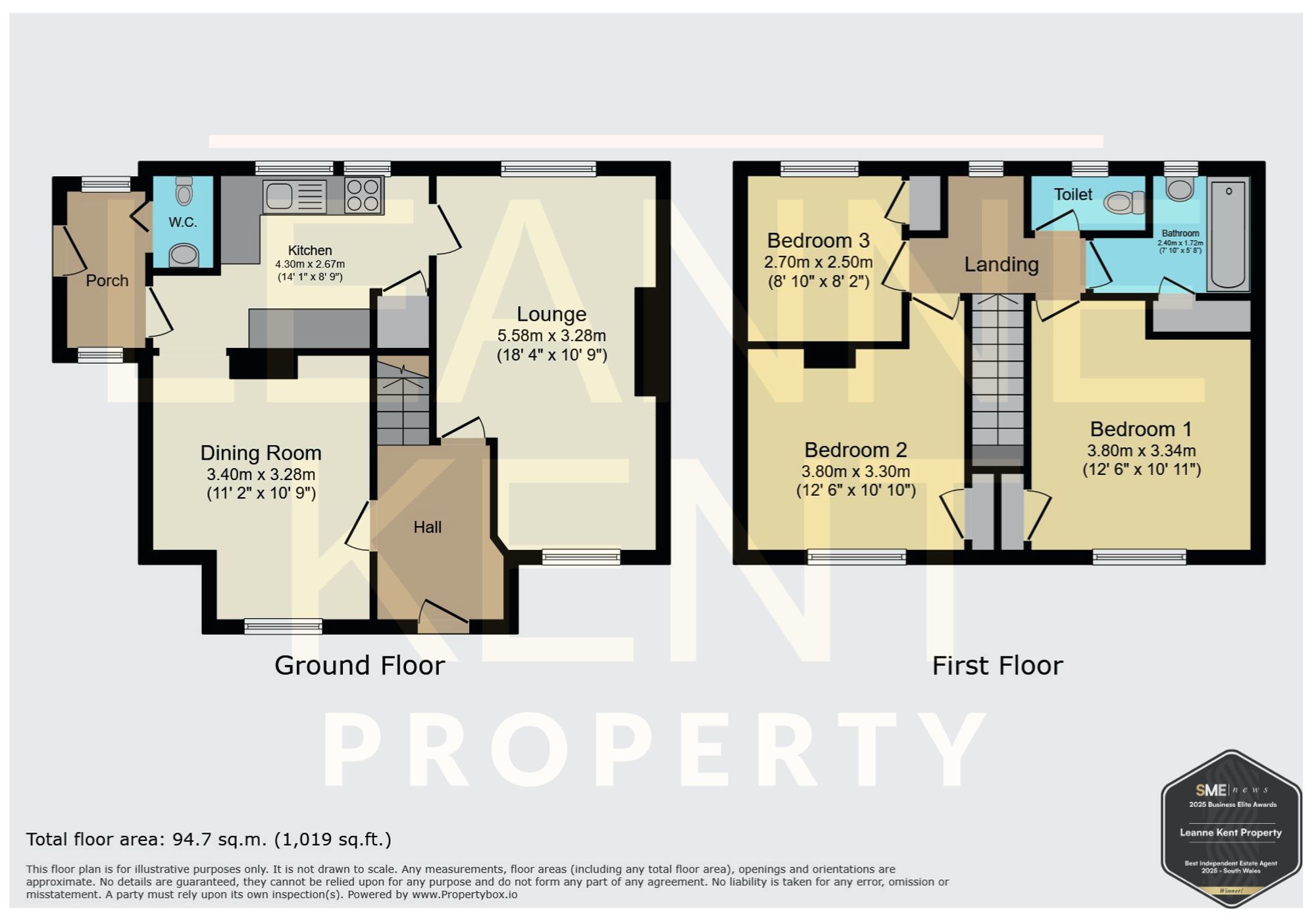 33 Newport Road, Caerphilly floorplan