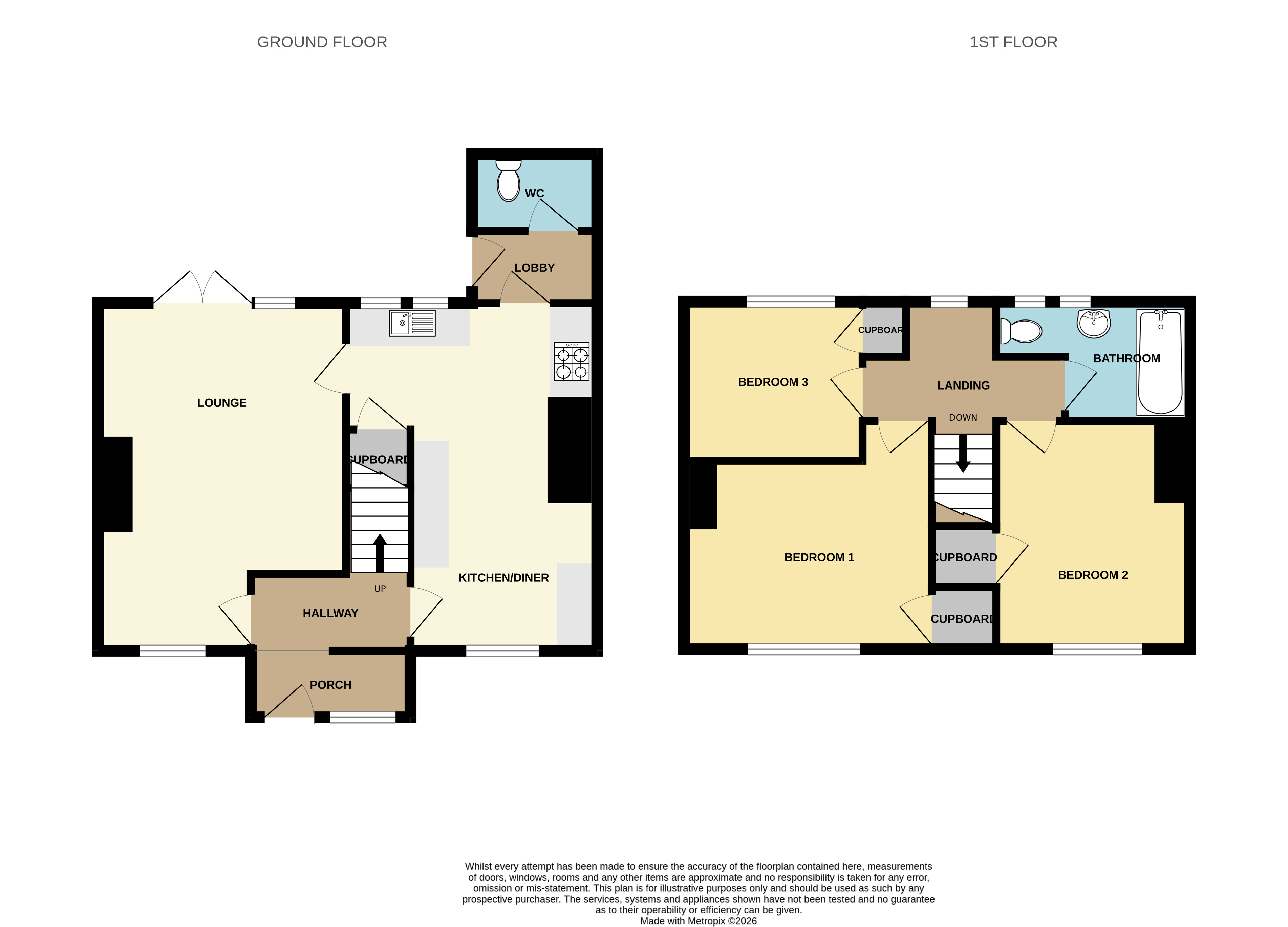 6, Mitchell Crescent, Penydarren, Merthyr Tydfil floorplan