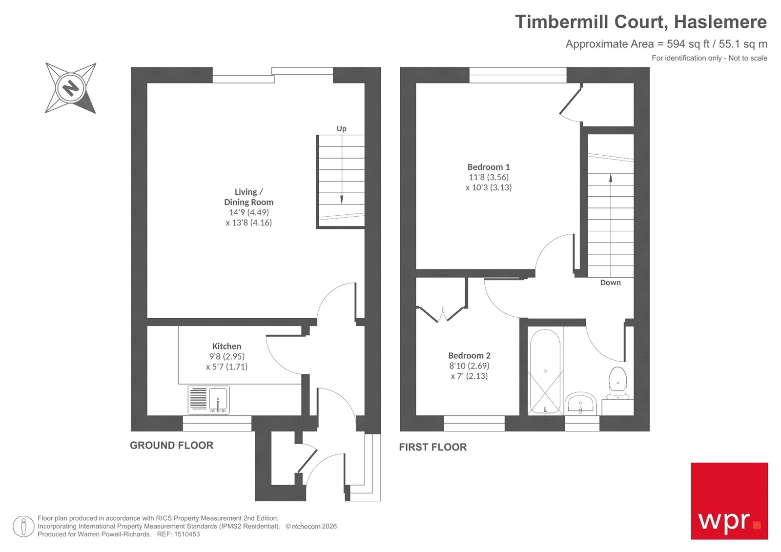 37, Timbermill Court, Surrey floorplan