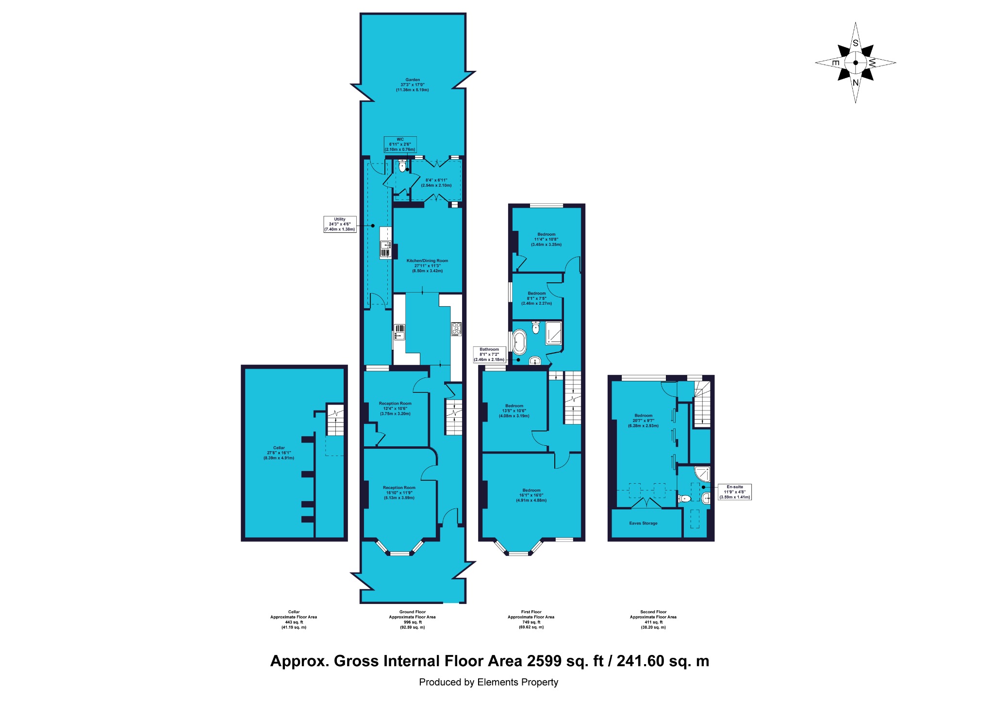 27 Clarendon Road, Leytonstone, London floorplan
