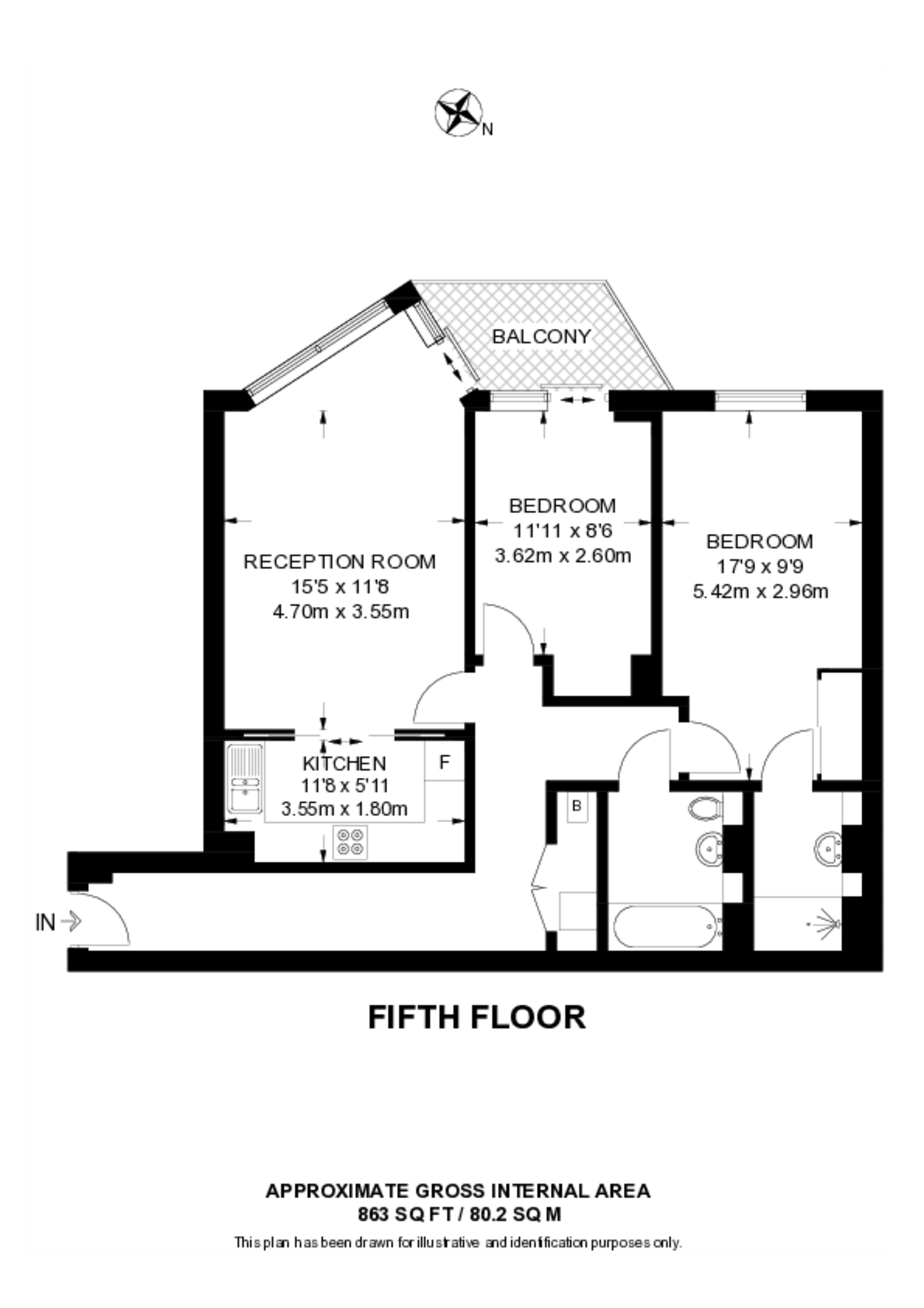 Kingfisher House, Wandsworth floorplan