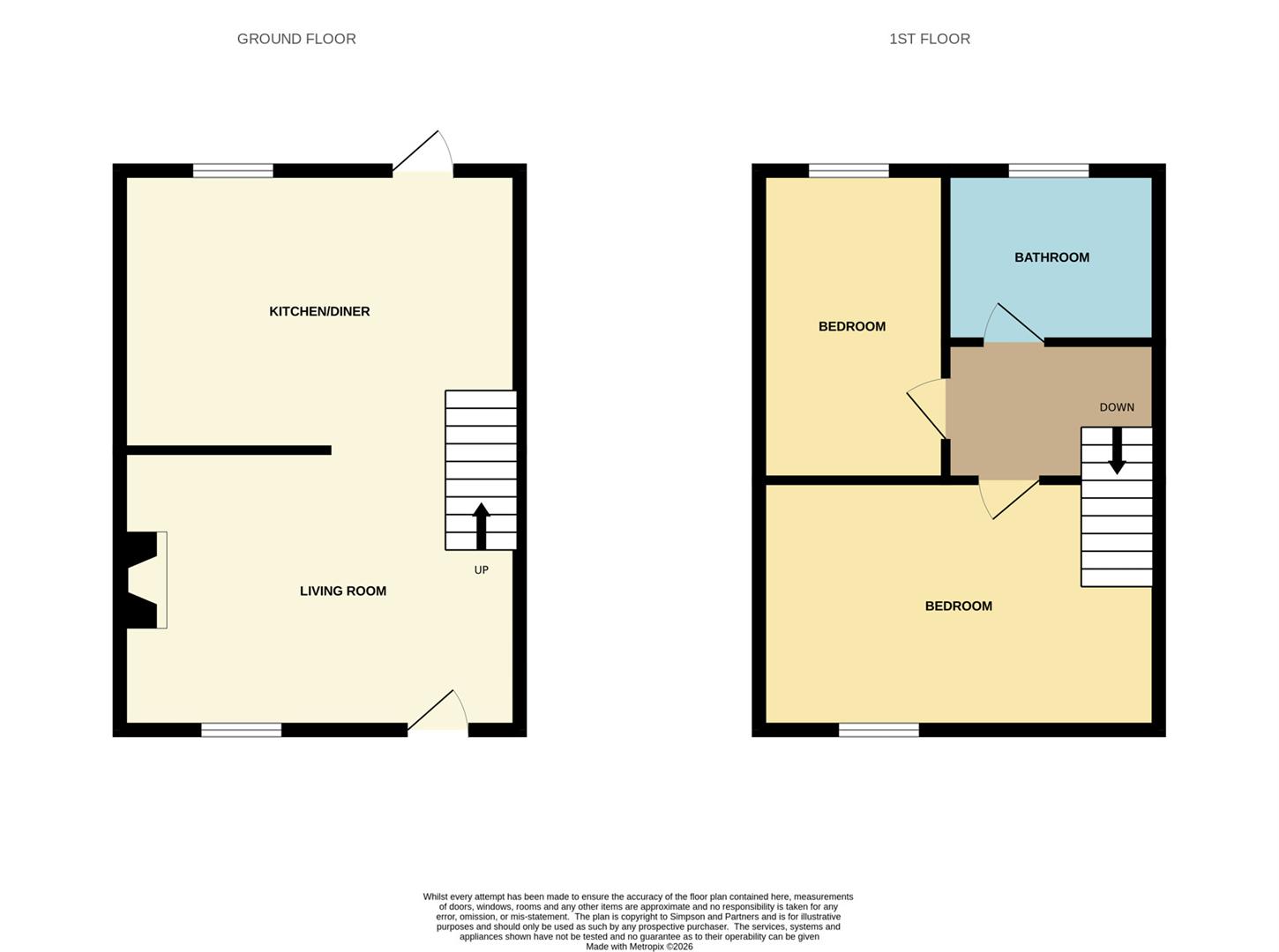 17, Mill Lane, Bedford floorplan