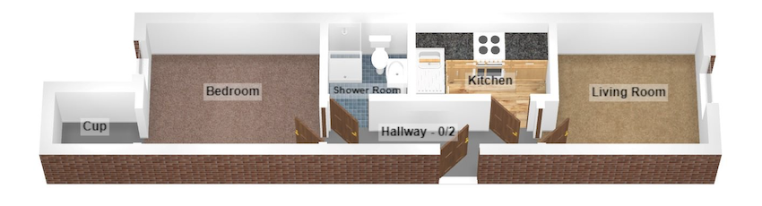 21, Dumbarton floorplan