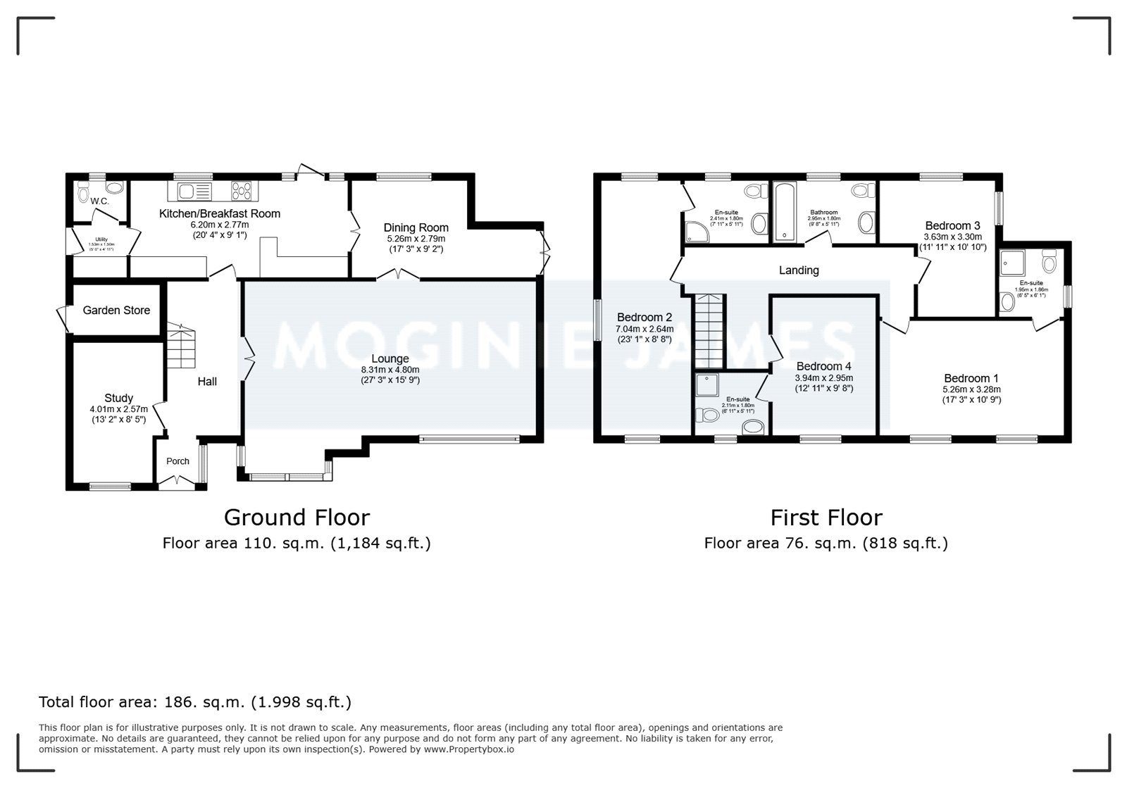 53, Ffordd Cwellyn, Cardiff floorplan