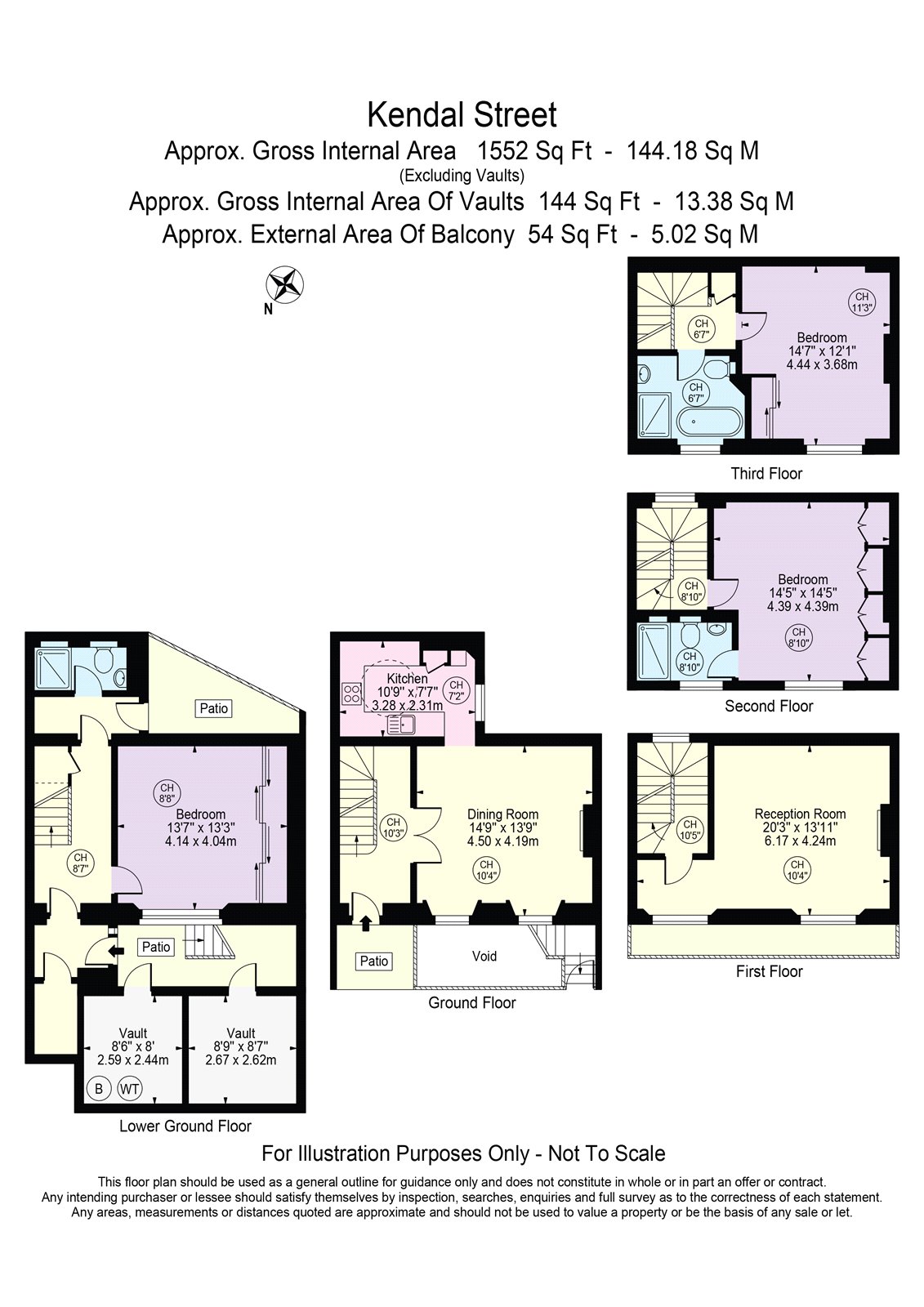 3 Bedrooms  to rent in Kendal Street, Hyde Park W2