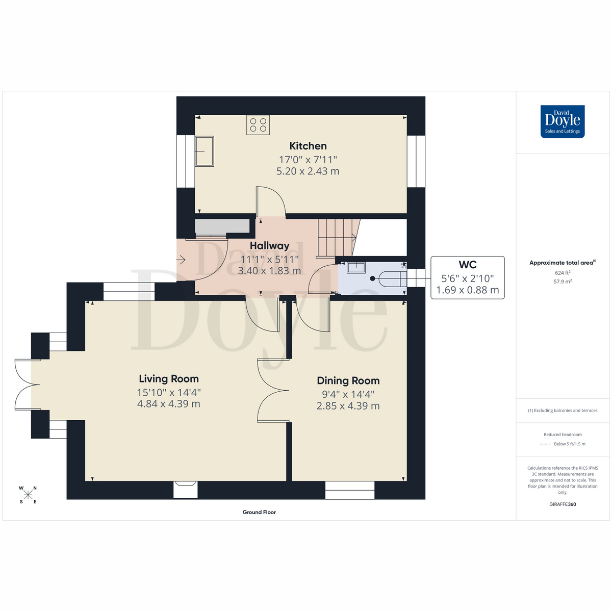 Victoria House, Main Road South, Dagnall floorplan