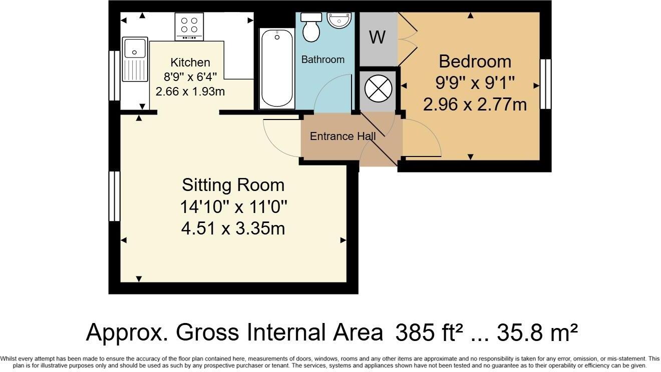 Flat 2 - 8, Swan Street, West Malling floorplan