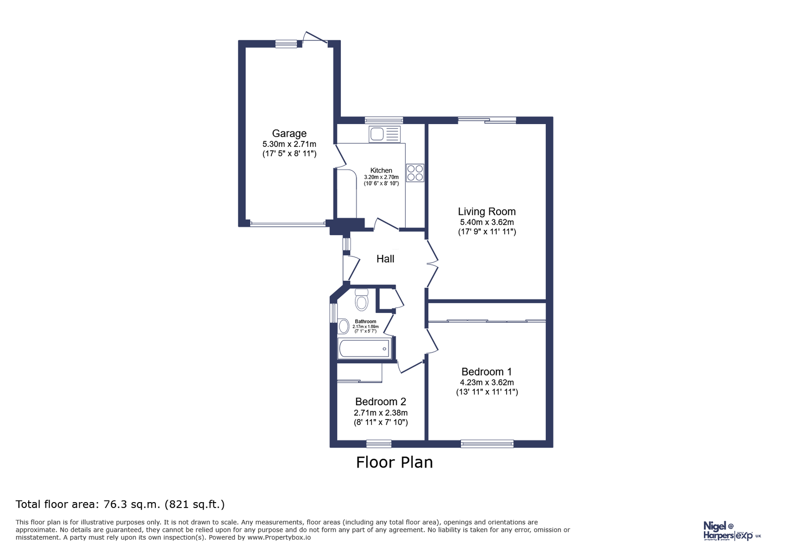 6, Windmill Way, Morpeth floorplan