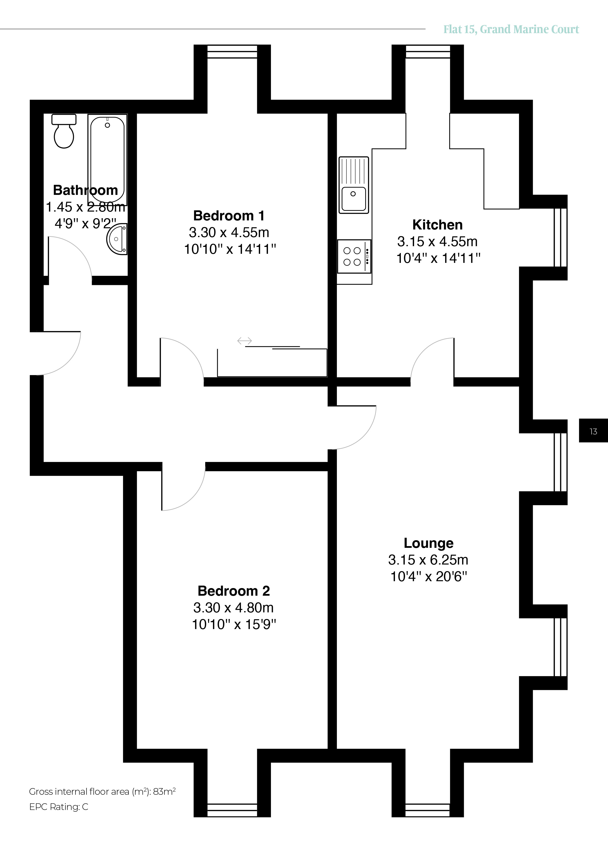 Argyle Street Rothesay Isle Of Bute PA20 2 Bedroom Flat For Sale argyle-street-rothesay-isle-of-bute-pa20-2-bedroom-flat-for-sale
