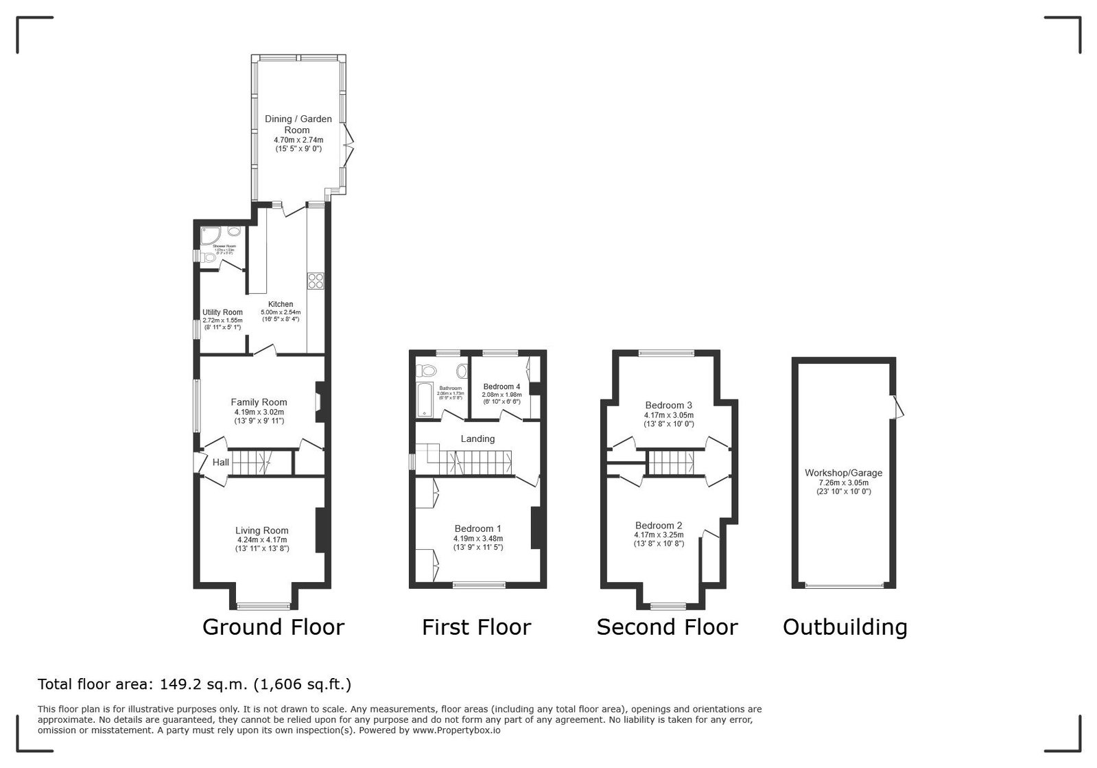 Carylls Cottages,19, Faygate Lane, Horsham floorplan