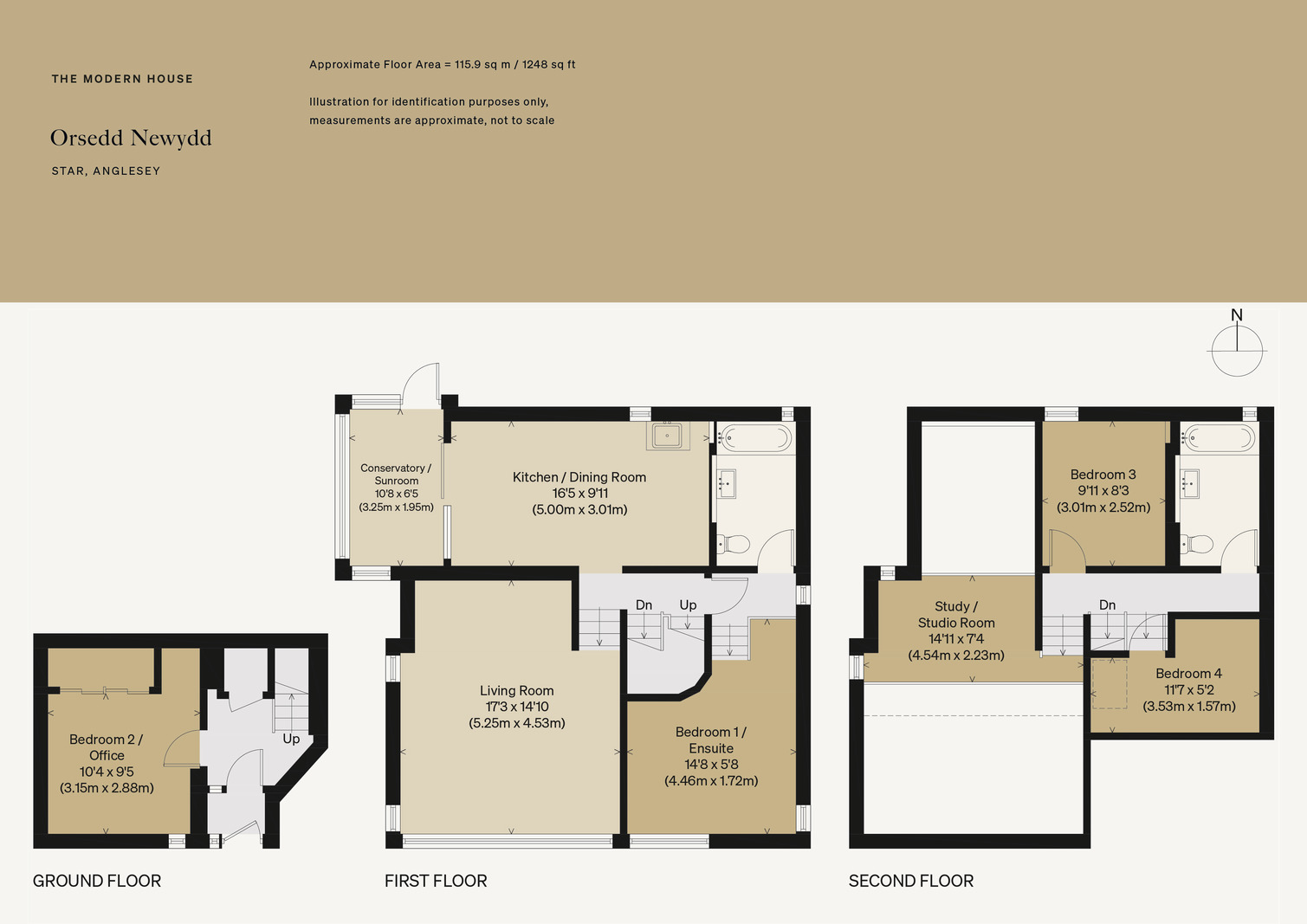 Orsedd Newydd, Star, Isle of Anglesey floorplan