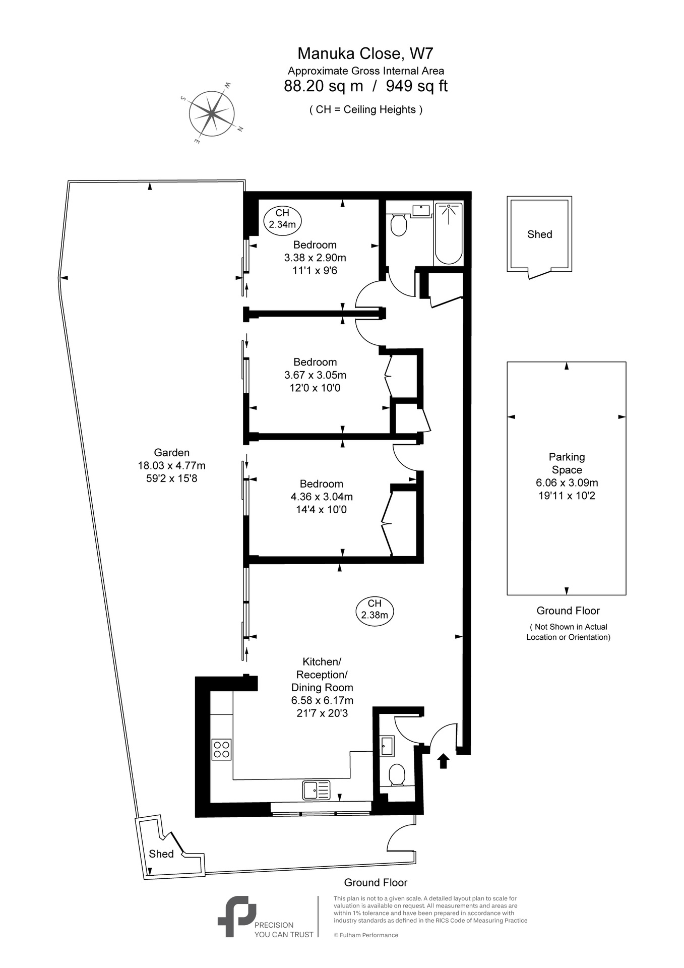 4 Manuka Close, Hanwell floorplan