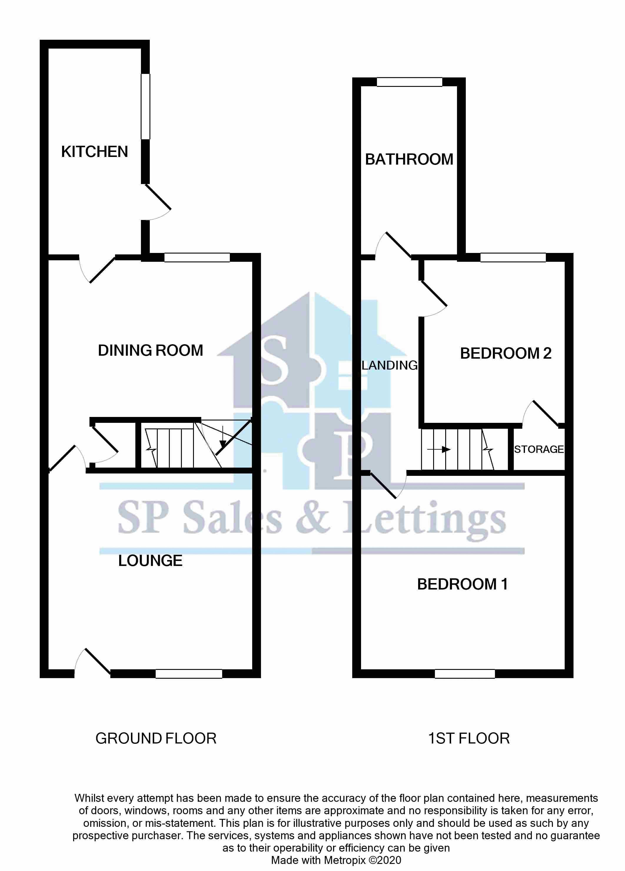 73, Albert Road, Coalville floorplan