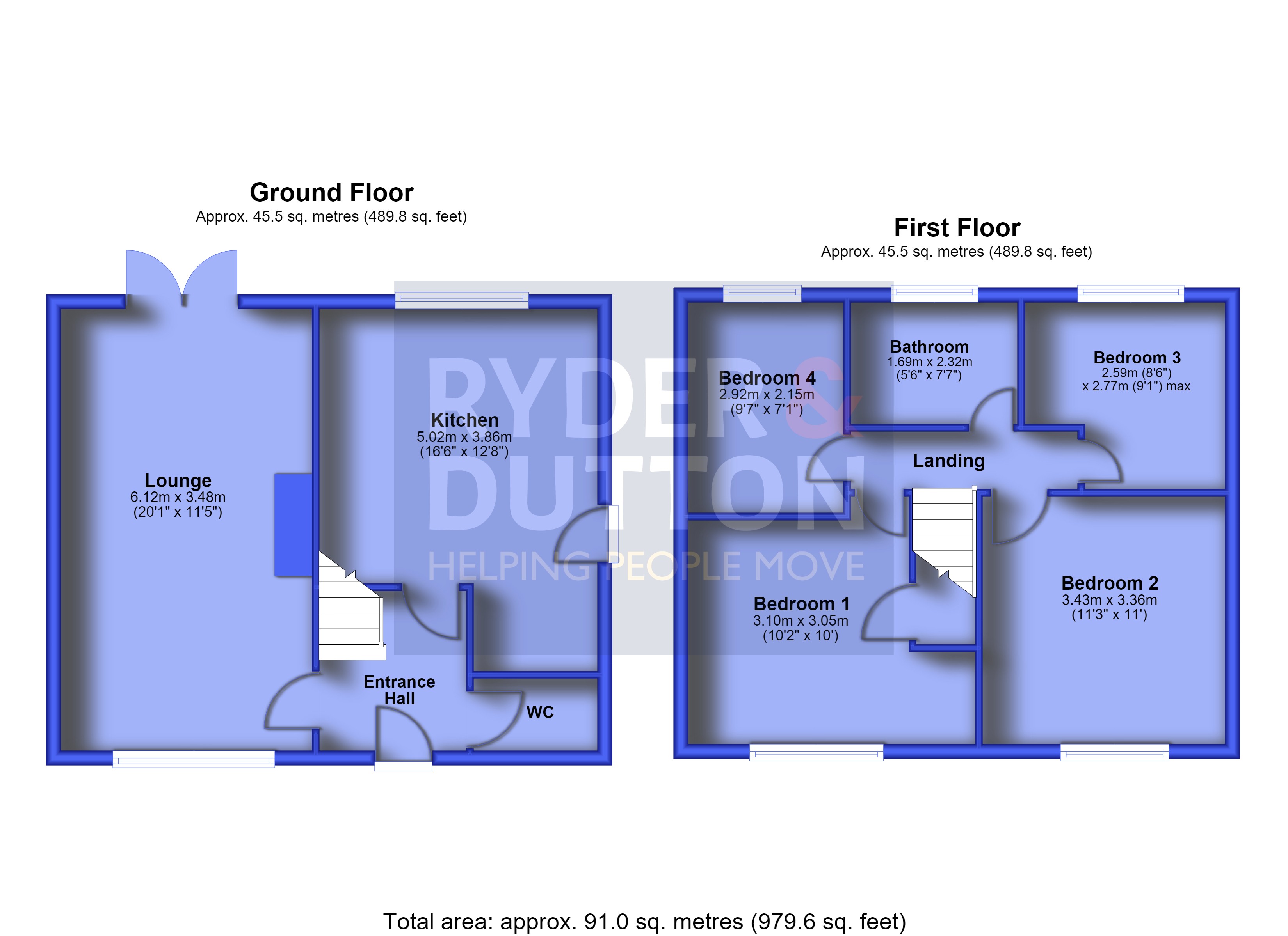 7, Kelham Walk, Manchester floorplan
