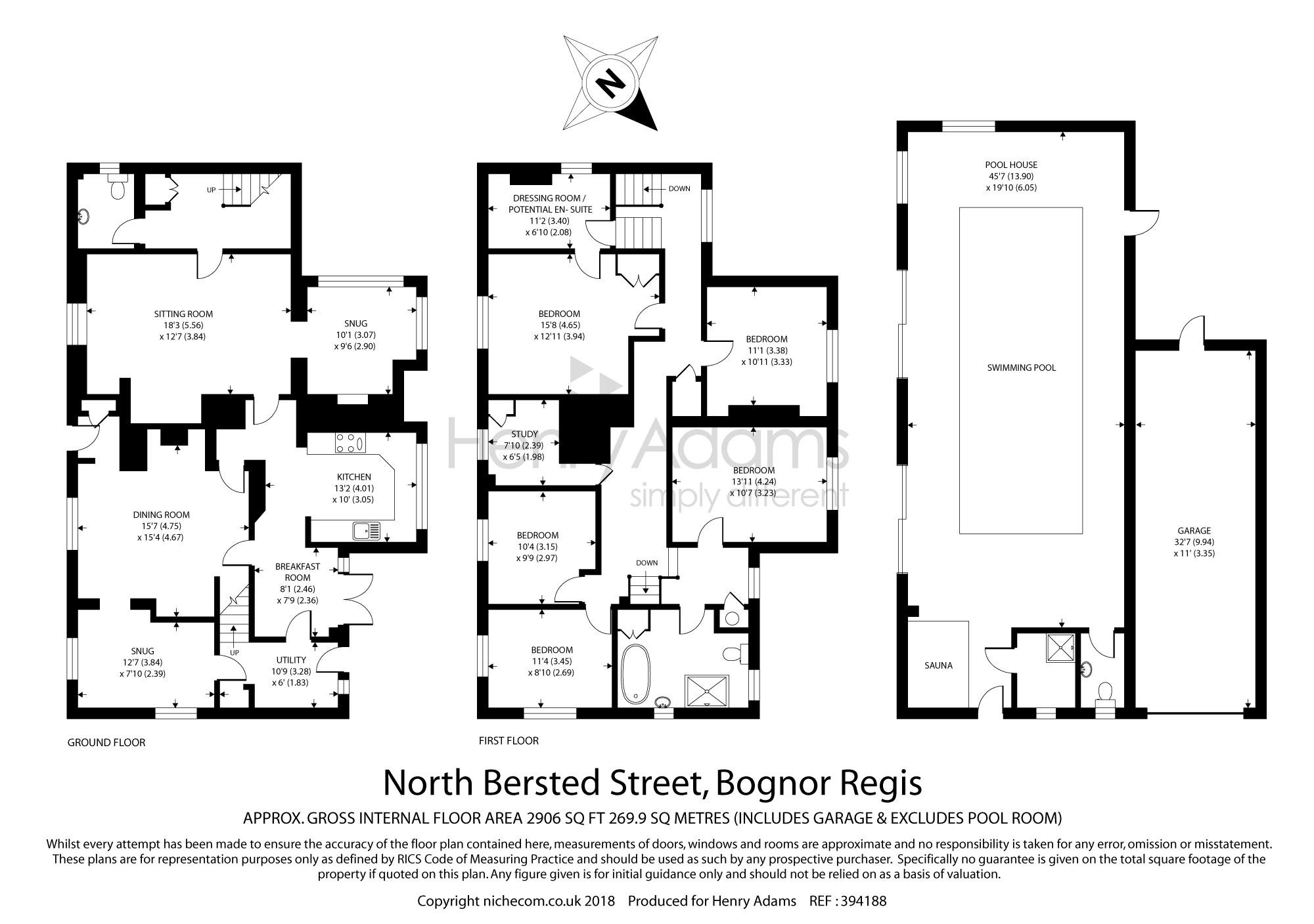 5 Bedrooms Detached house for sale in North Bersted Street, Bersted, Bognor Regis PO22
