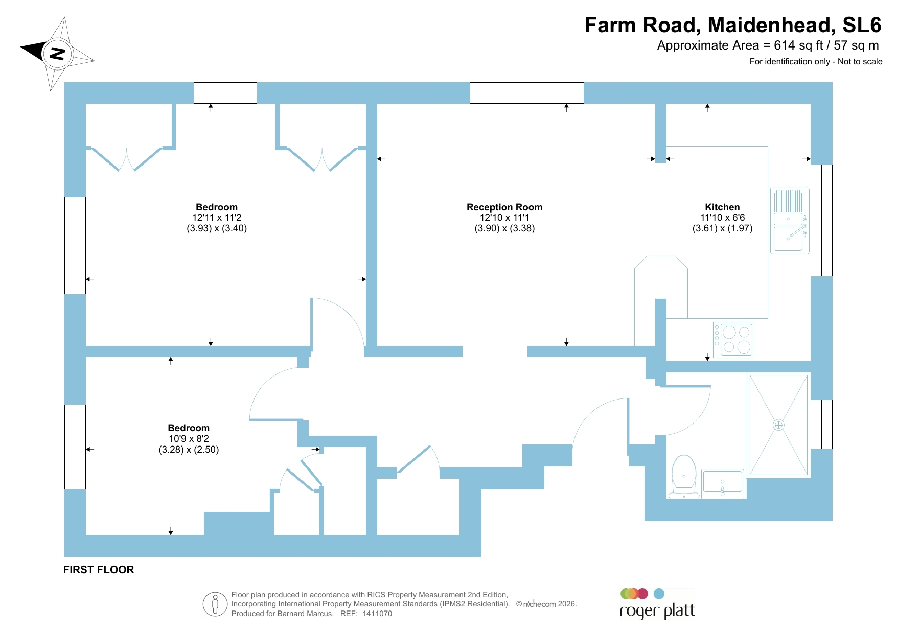 Flat 7, Farm Road, Maidenhead floorplan