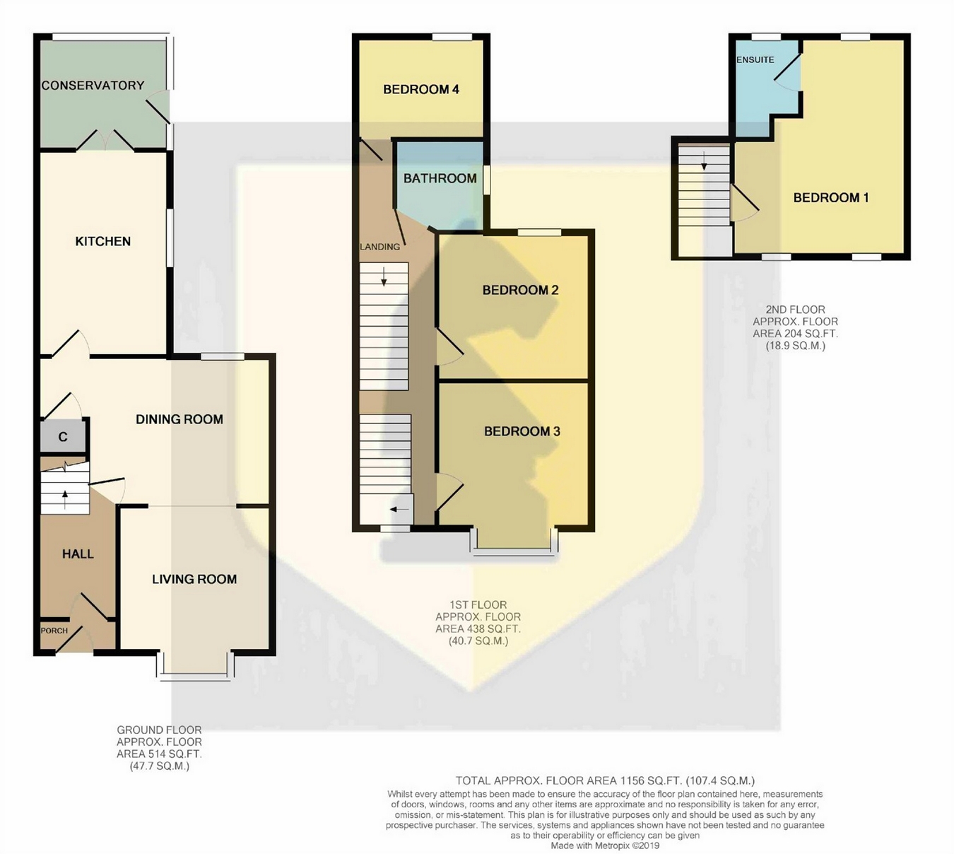 4 Bedrooms Terraced house for sale in Beech Avenue, Abington, Northampton NN3