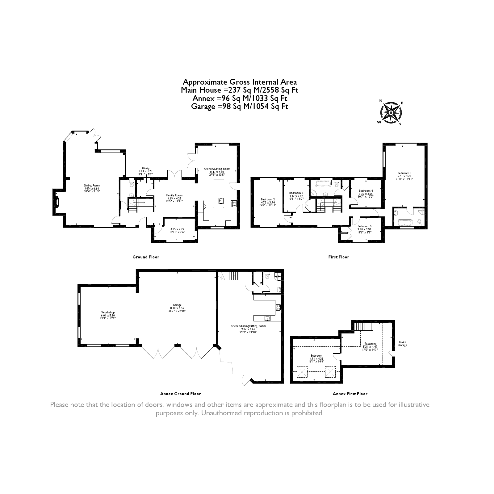 5 Bedrooms Detached house for sale in The Drive, Ifold, Loxwood, Billingshurst RH14