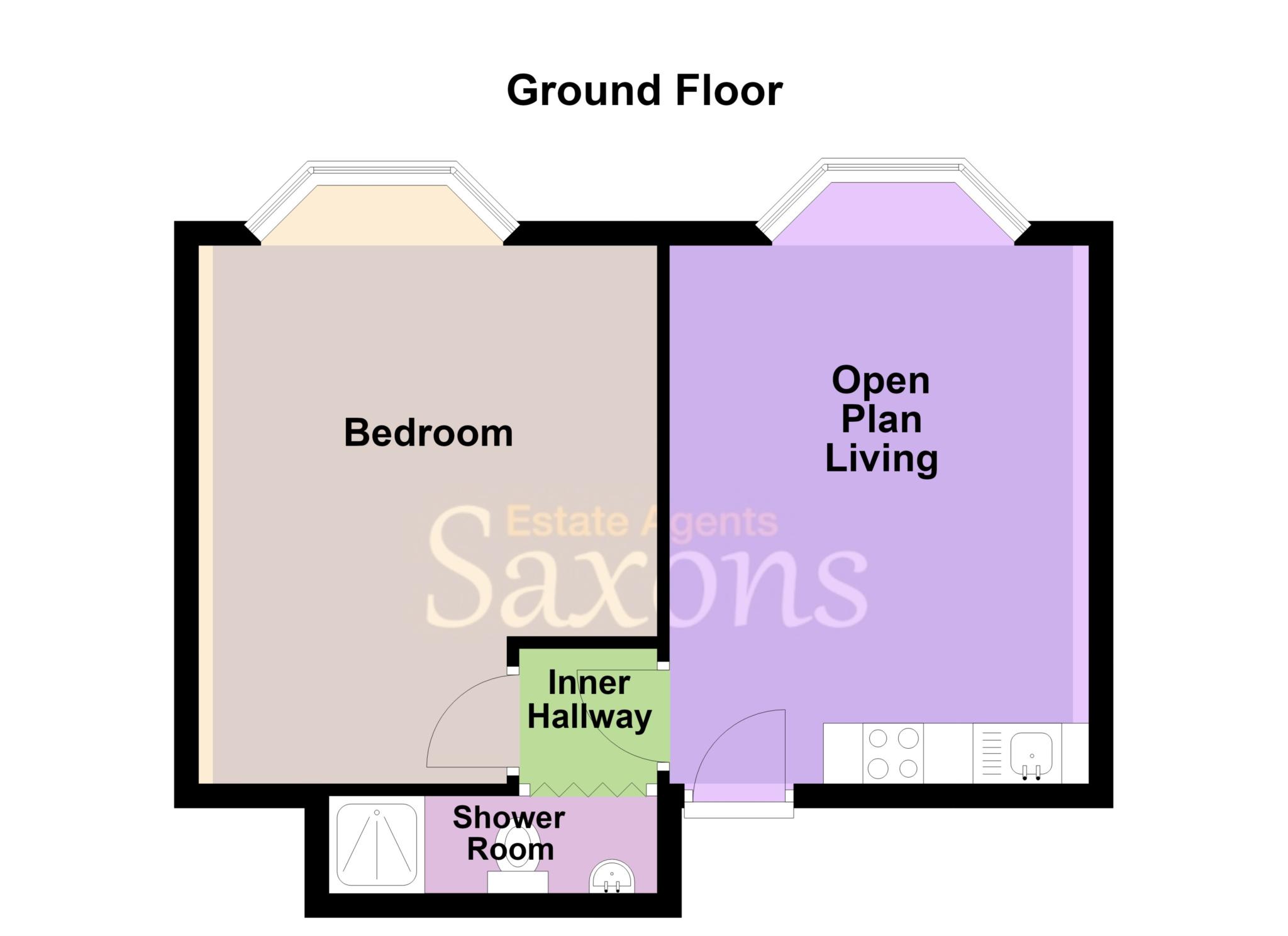 Flat 1, Gordon Road, Weston-super-Mare floorplan