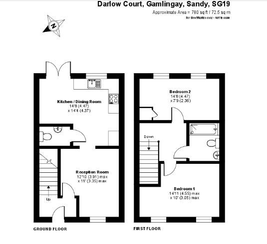 5, Darlow Court, Gamlingay floorplan