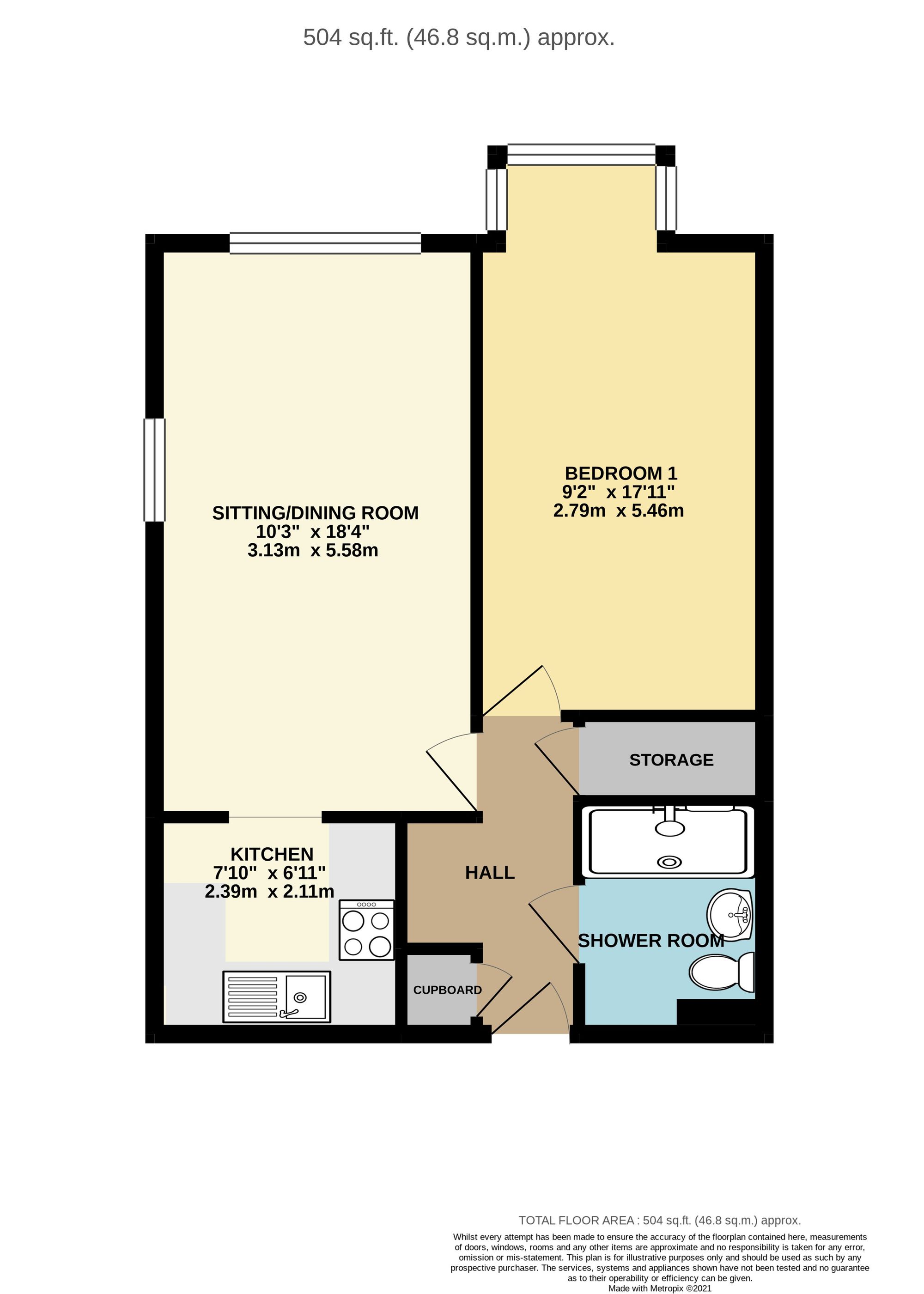 30 Barkers Court, Sittingbourne floorplan