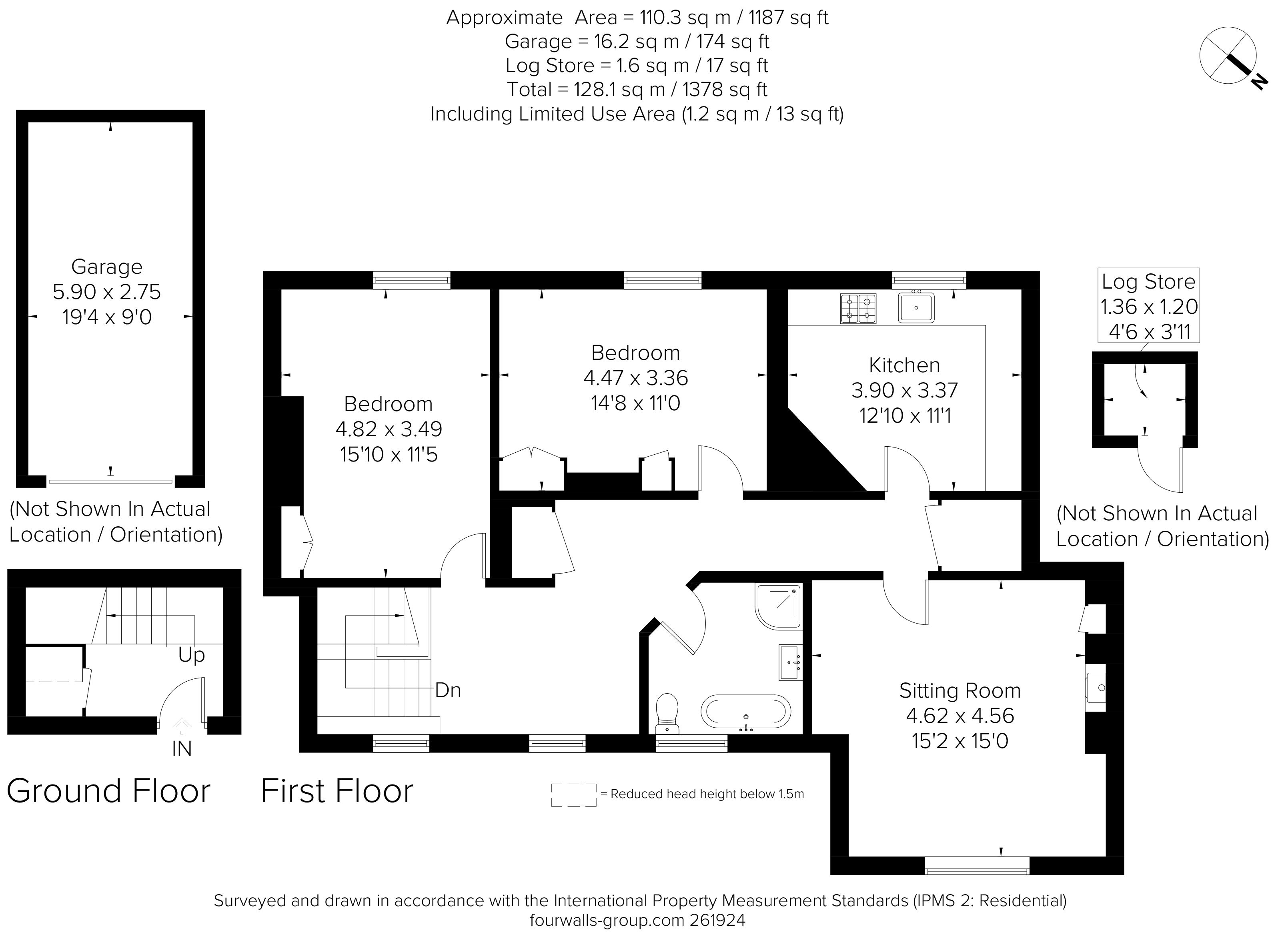 Flat 5, The Warren, Horsham Road, Handcross floorplan