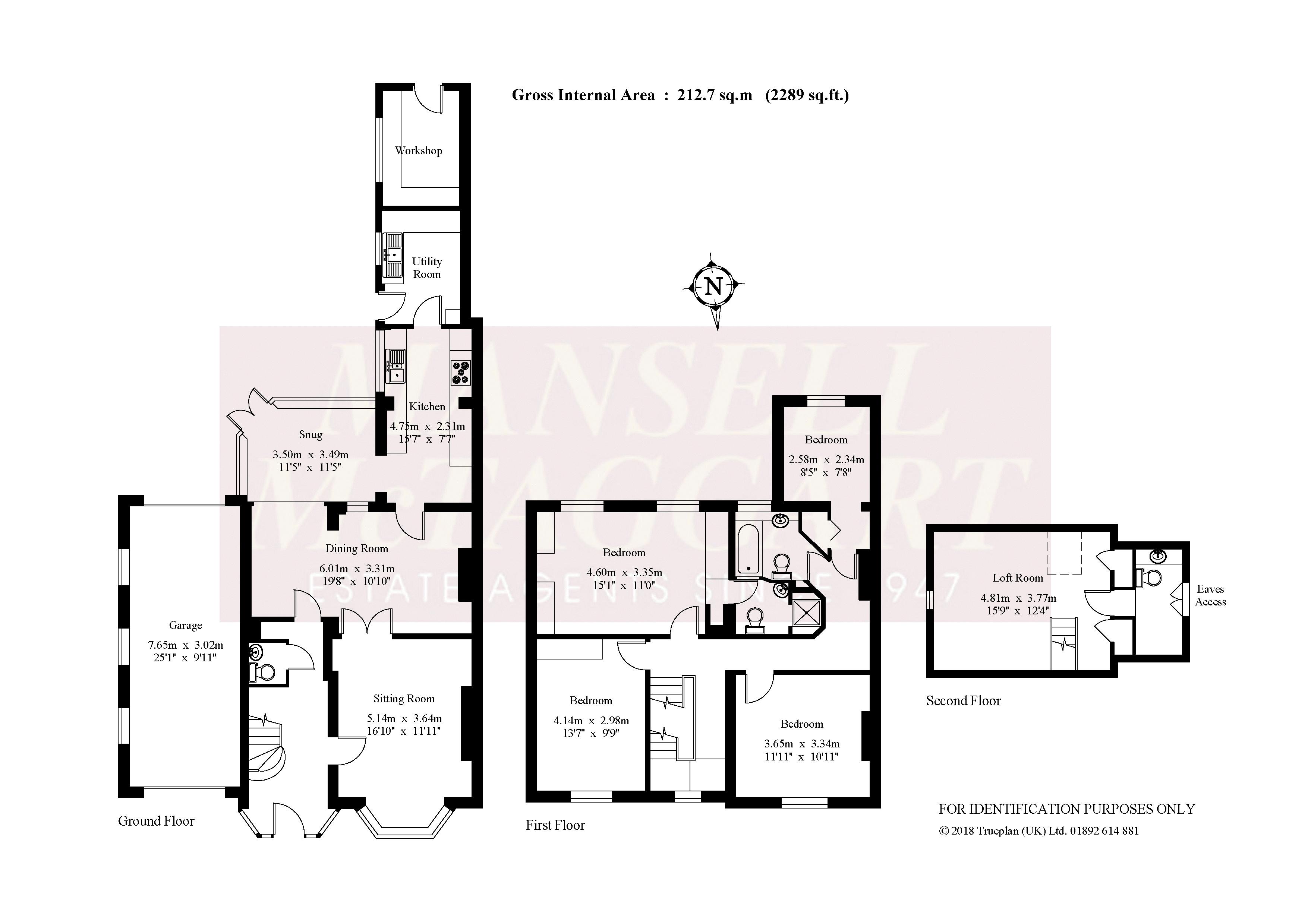 4 Bedrooms Semi-detached house for sale in Honeycrock Lane, Salfords, Redhill RH1