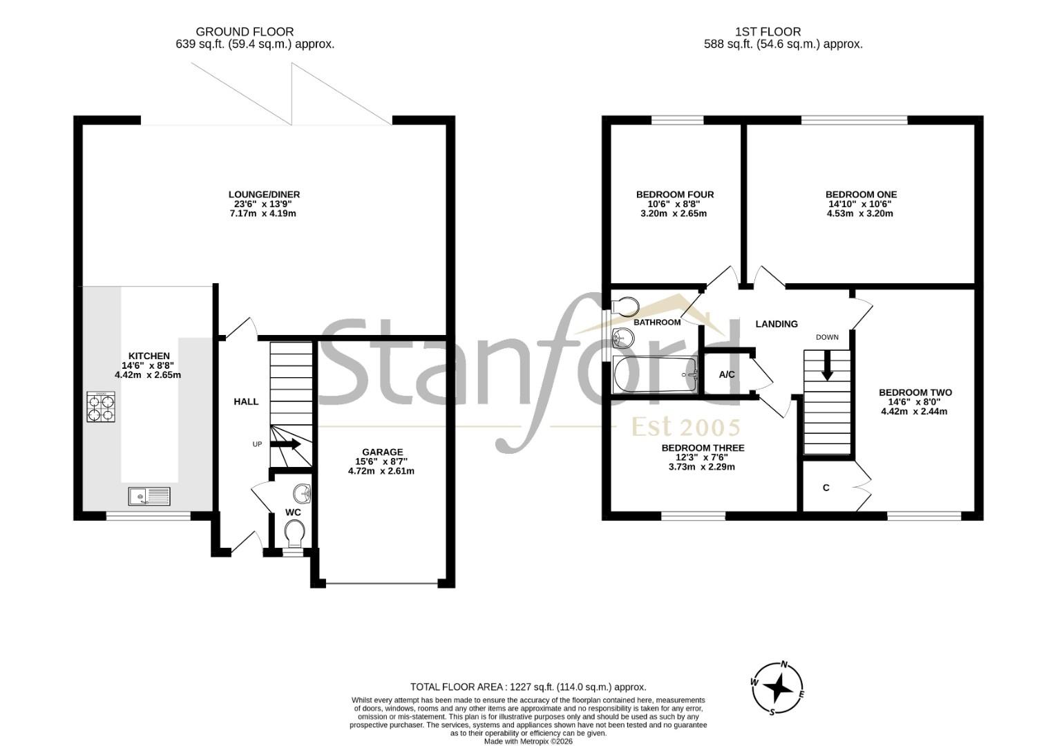 Longfield Road, Eastleigh floorplan