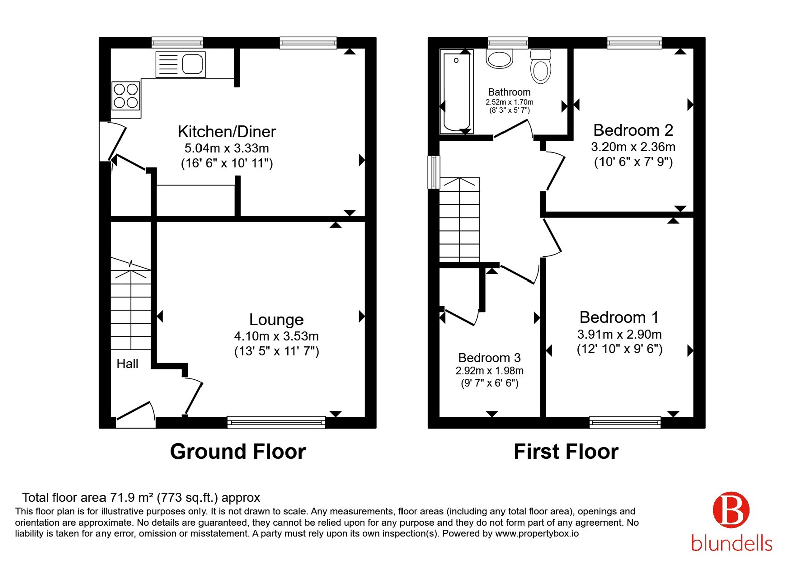 18, Twickenham Glade, Sheffield floorplan