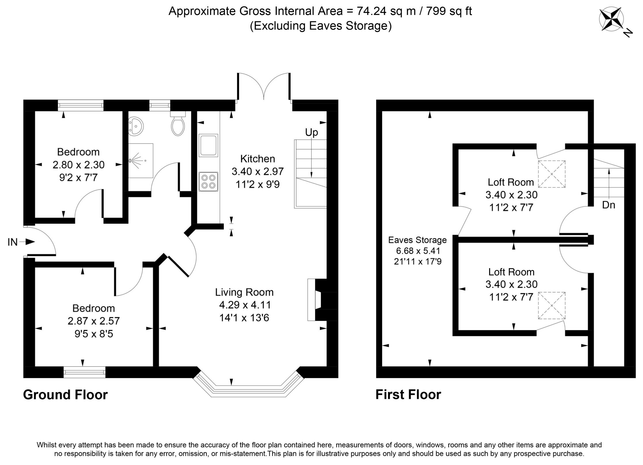 37, Chalmers Road, Ashford floorplan