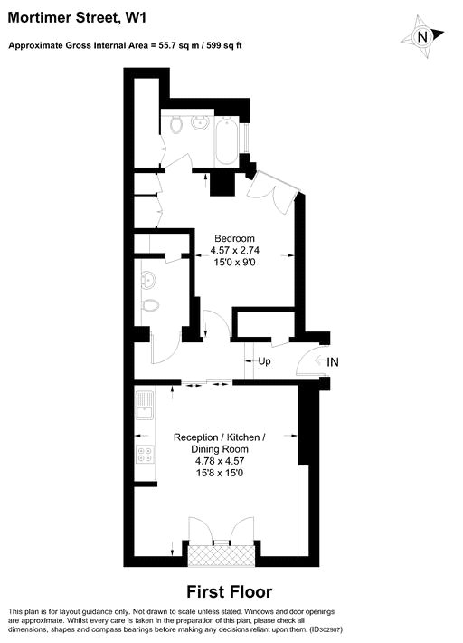 1 Bedrooms Flat to rent in Mortimer Street, London W1W