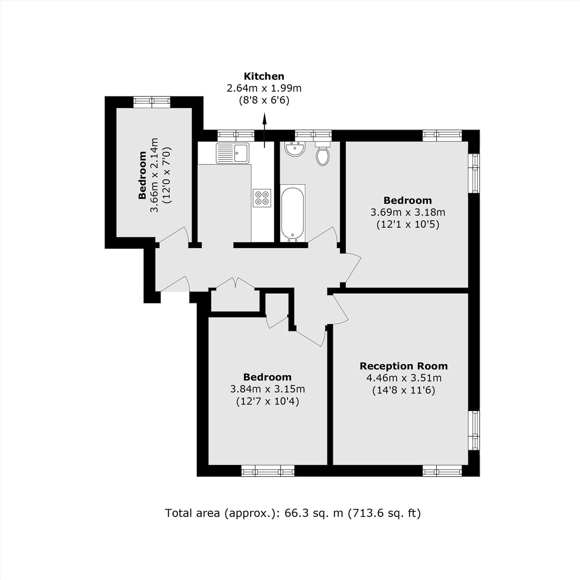 20, Manor Vale, Brentford floorplan