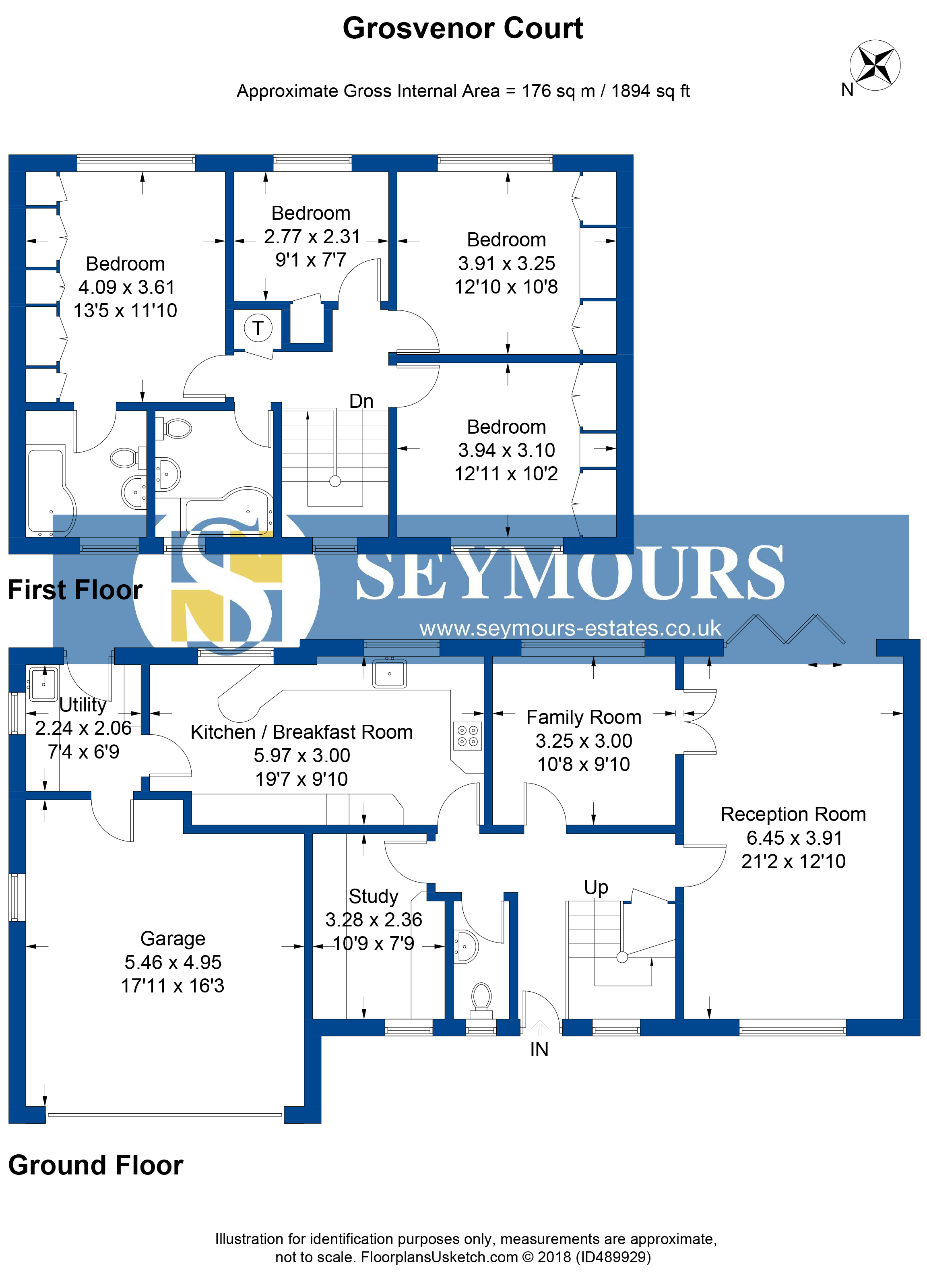 4 Bedrooms Detached house for sale in Grosvenor Court, Blackwater, Camberley GU17