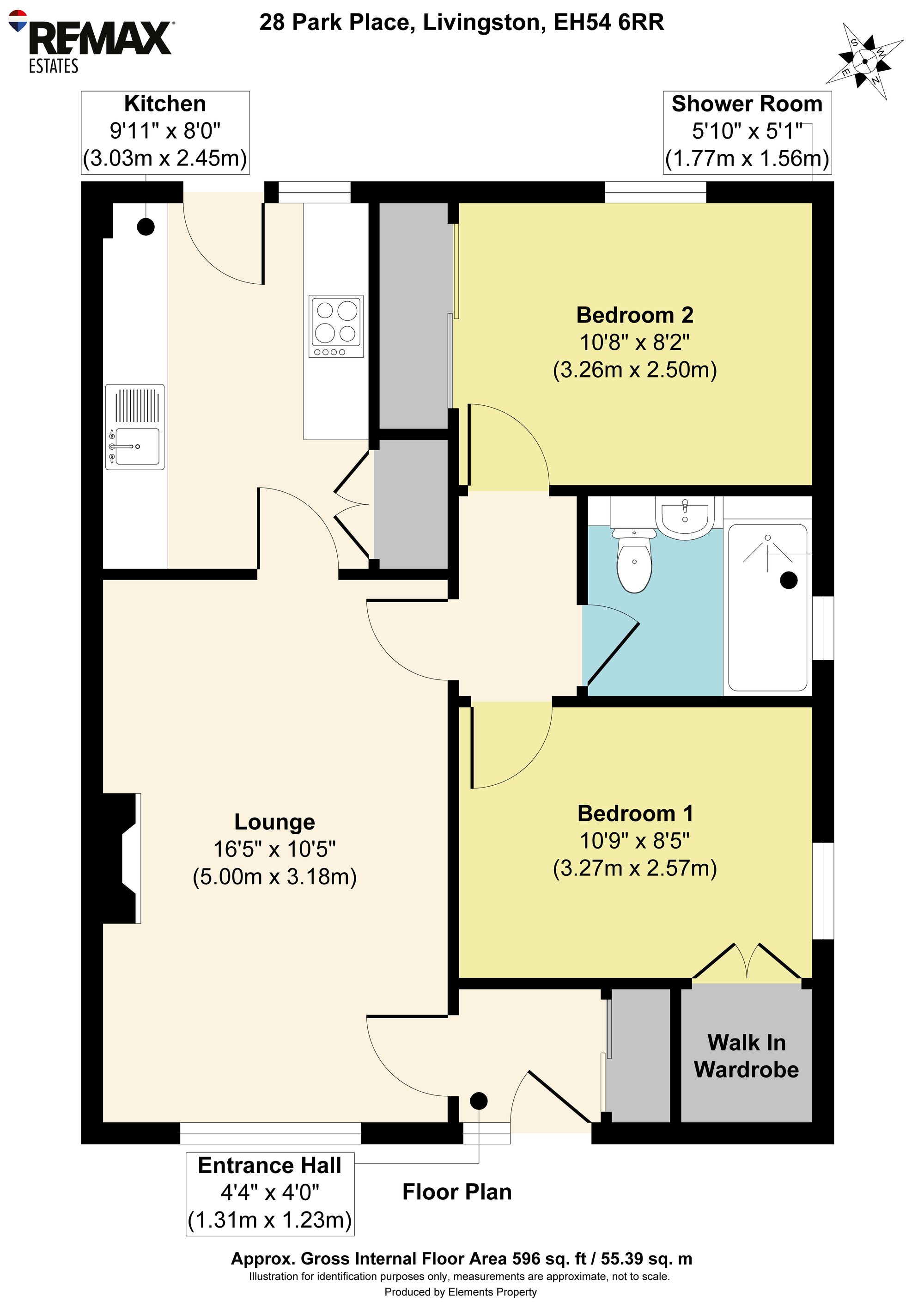 28 Park Place, Livingston floorplan