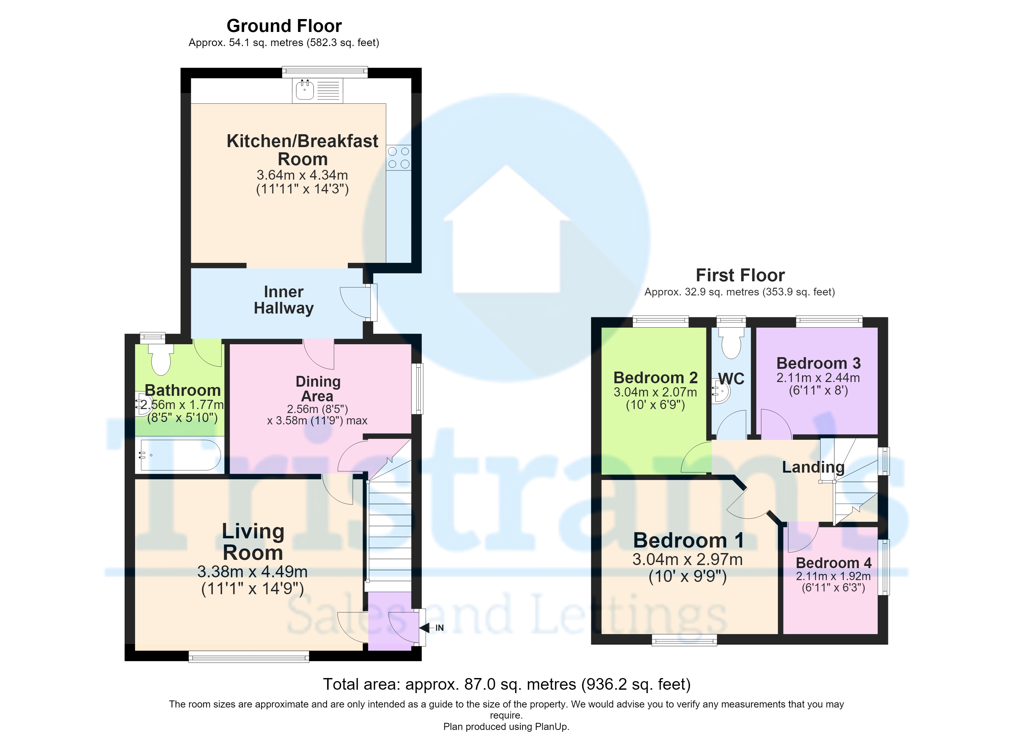 196, Broxtowe Lane, Nottingham floorplan