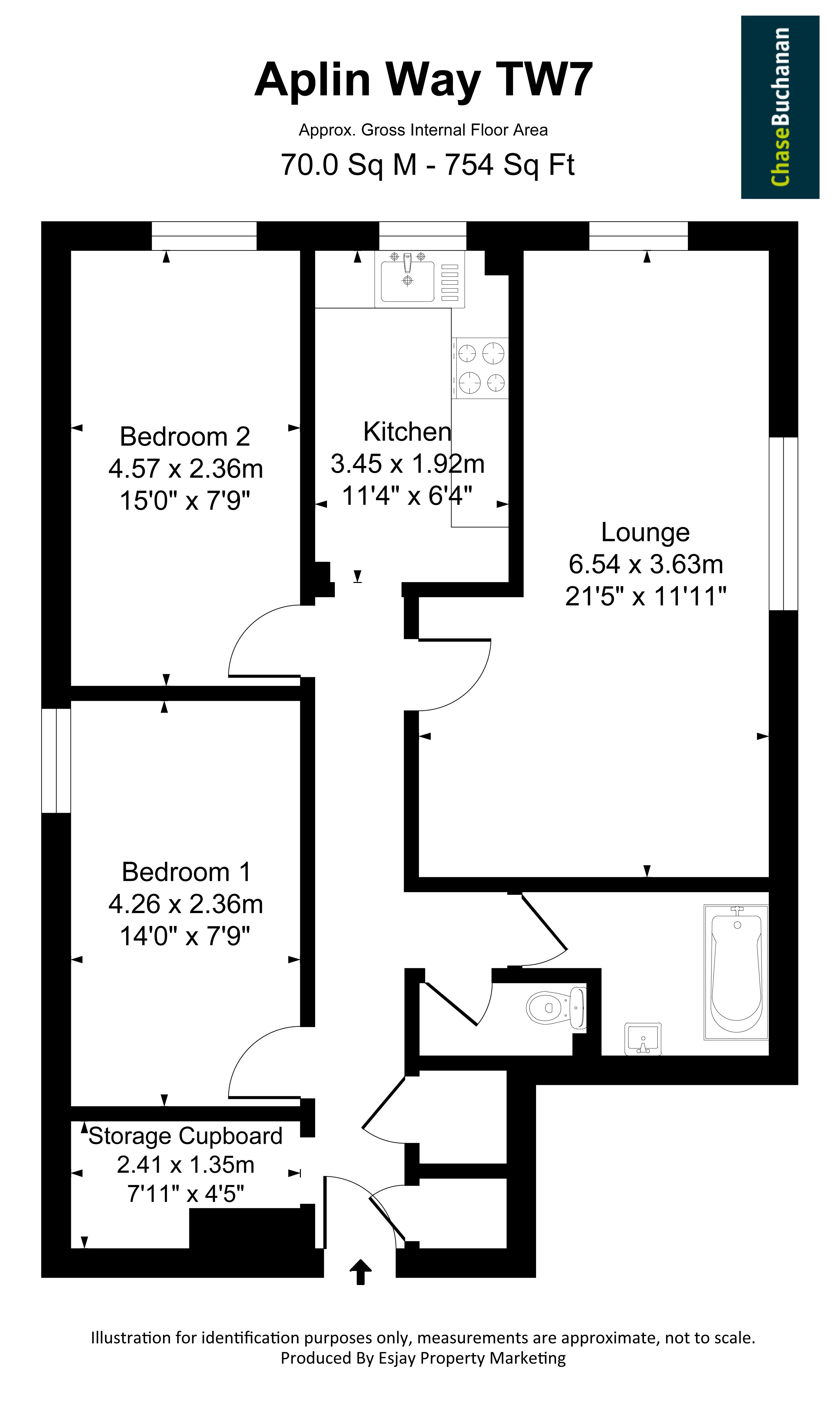Aplin Way, Isleworth floorplan