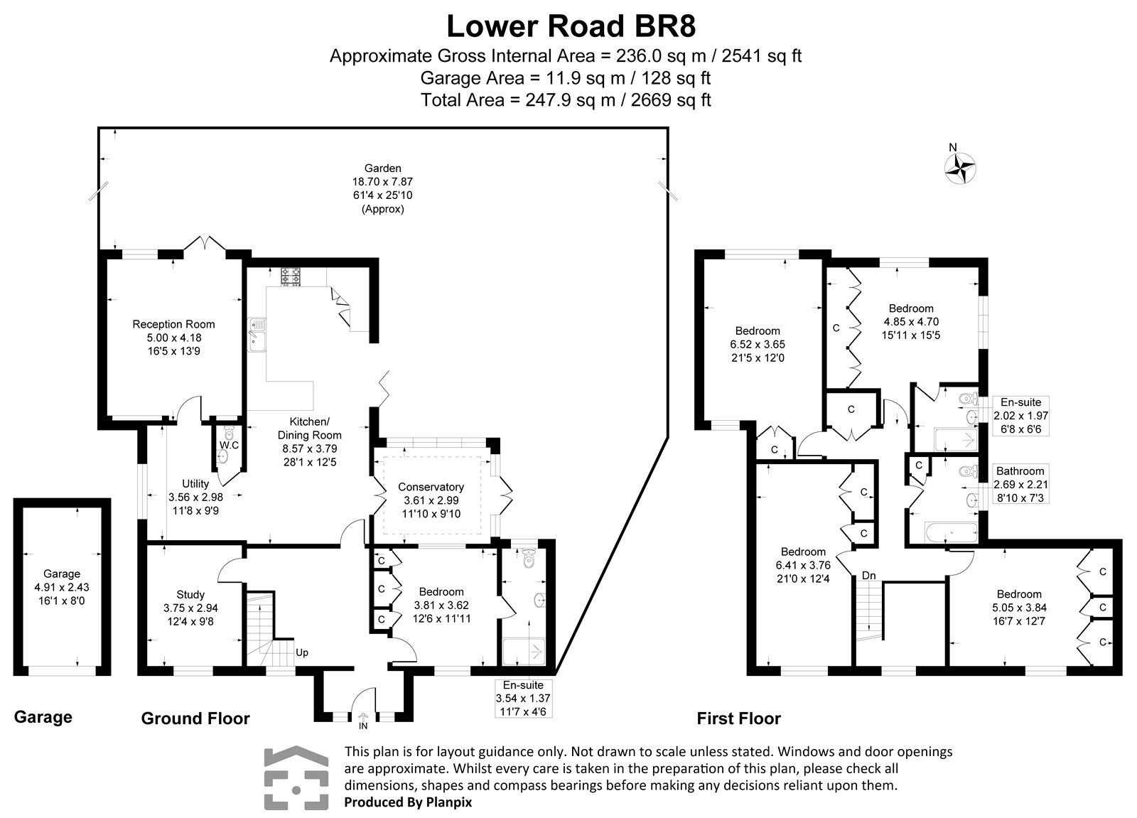 1, Lower Road, Hextable floorplan