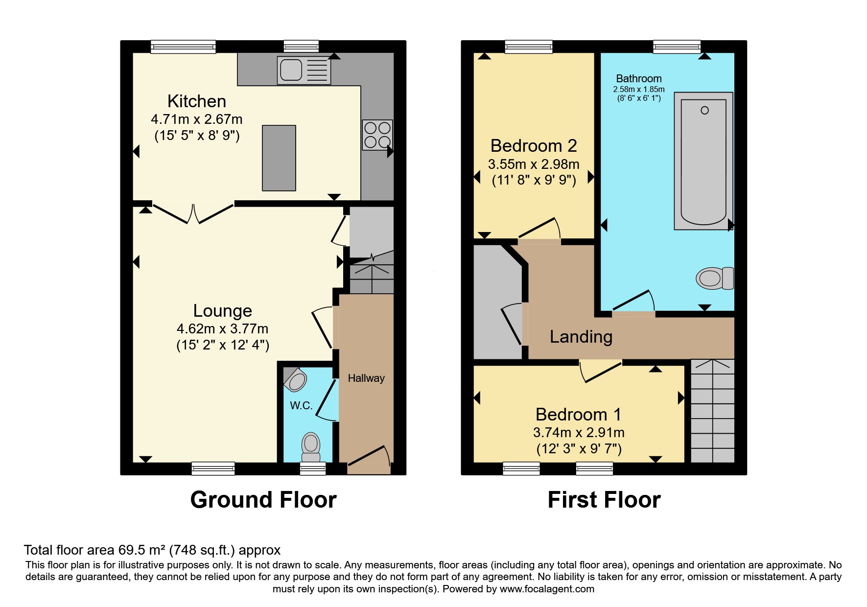 5, Whistleberry Lane, South Lanarkshire floorplan