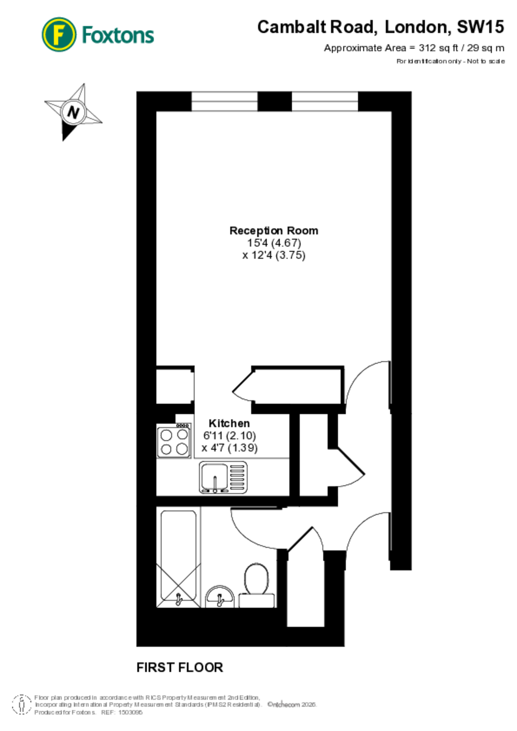 Cambalt Road, Putney floorplan