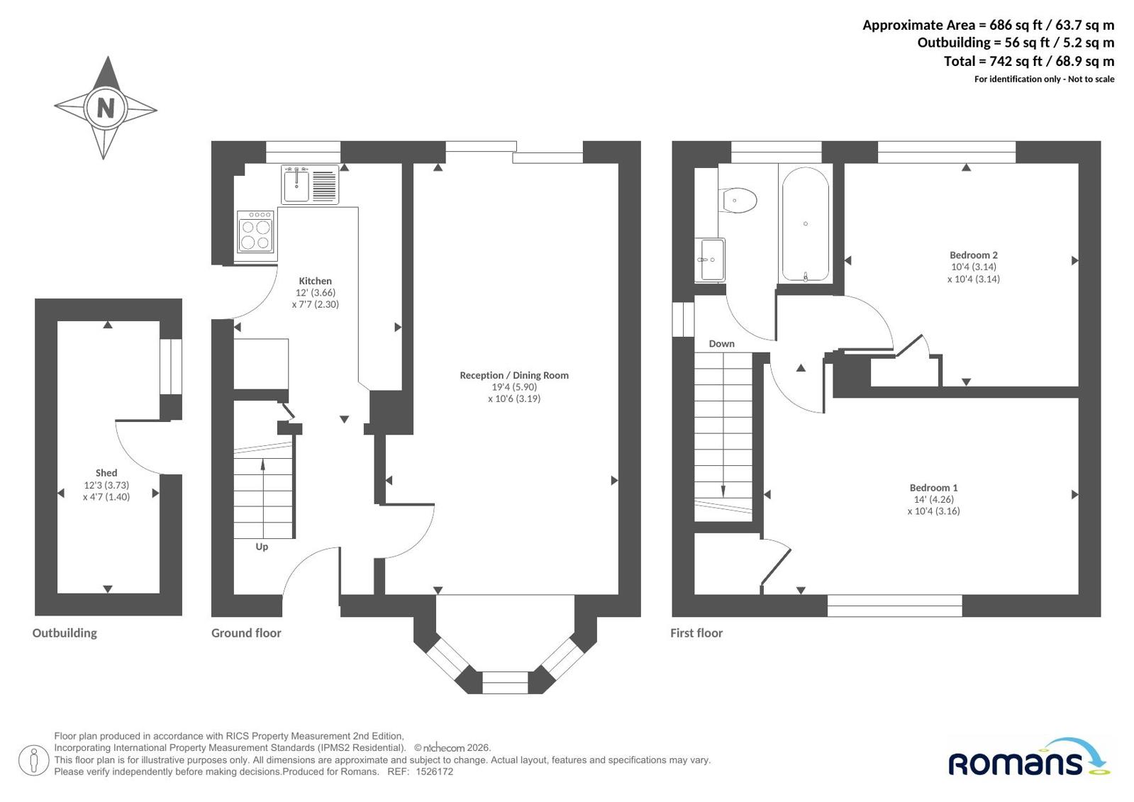 1, Garth Square, Berkshire floorplan
