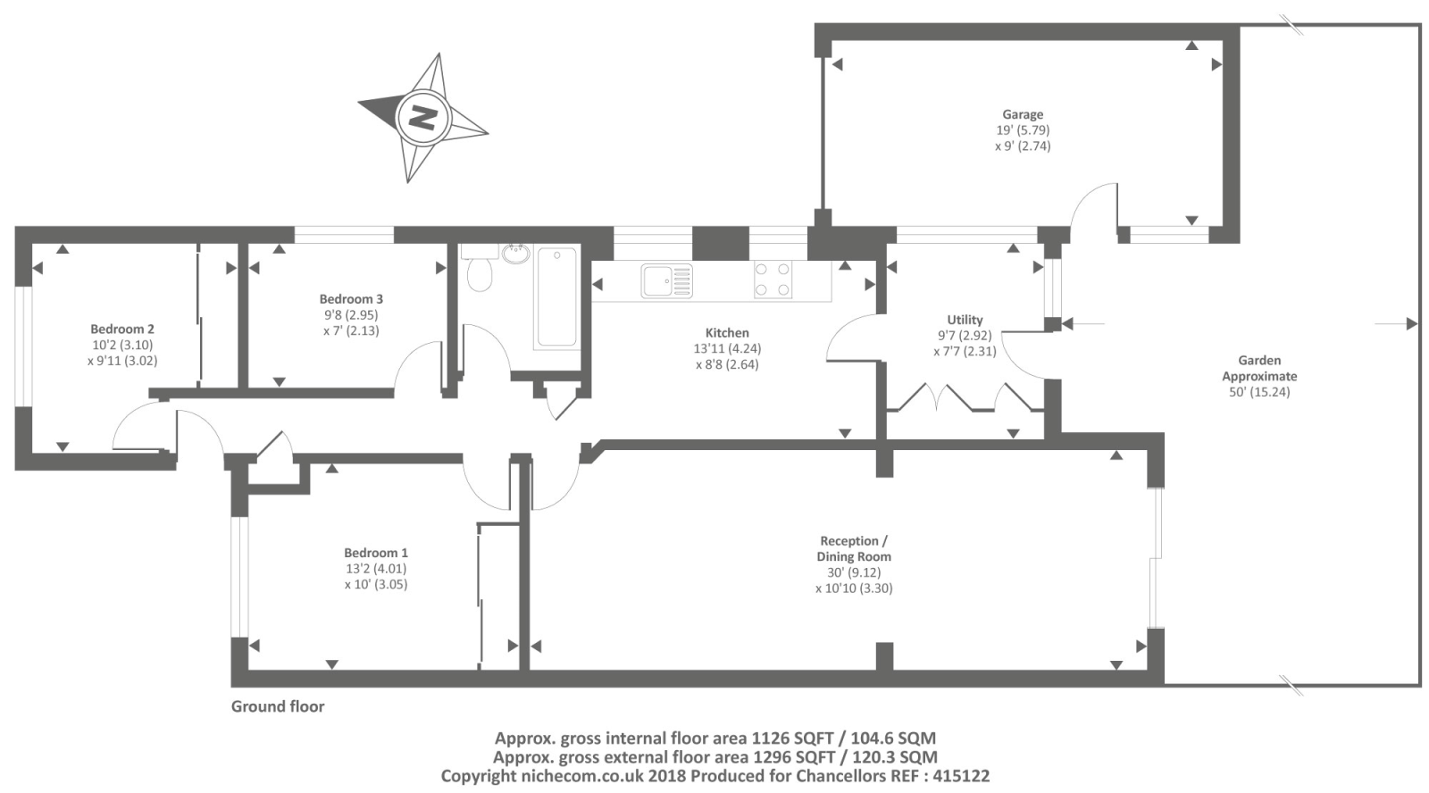 3 Bedrooms Bungalow for sale in Westfield Road, Thatcham RG18