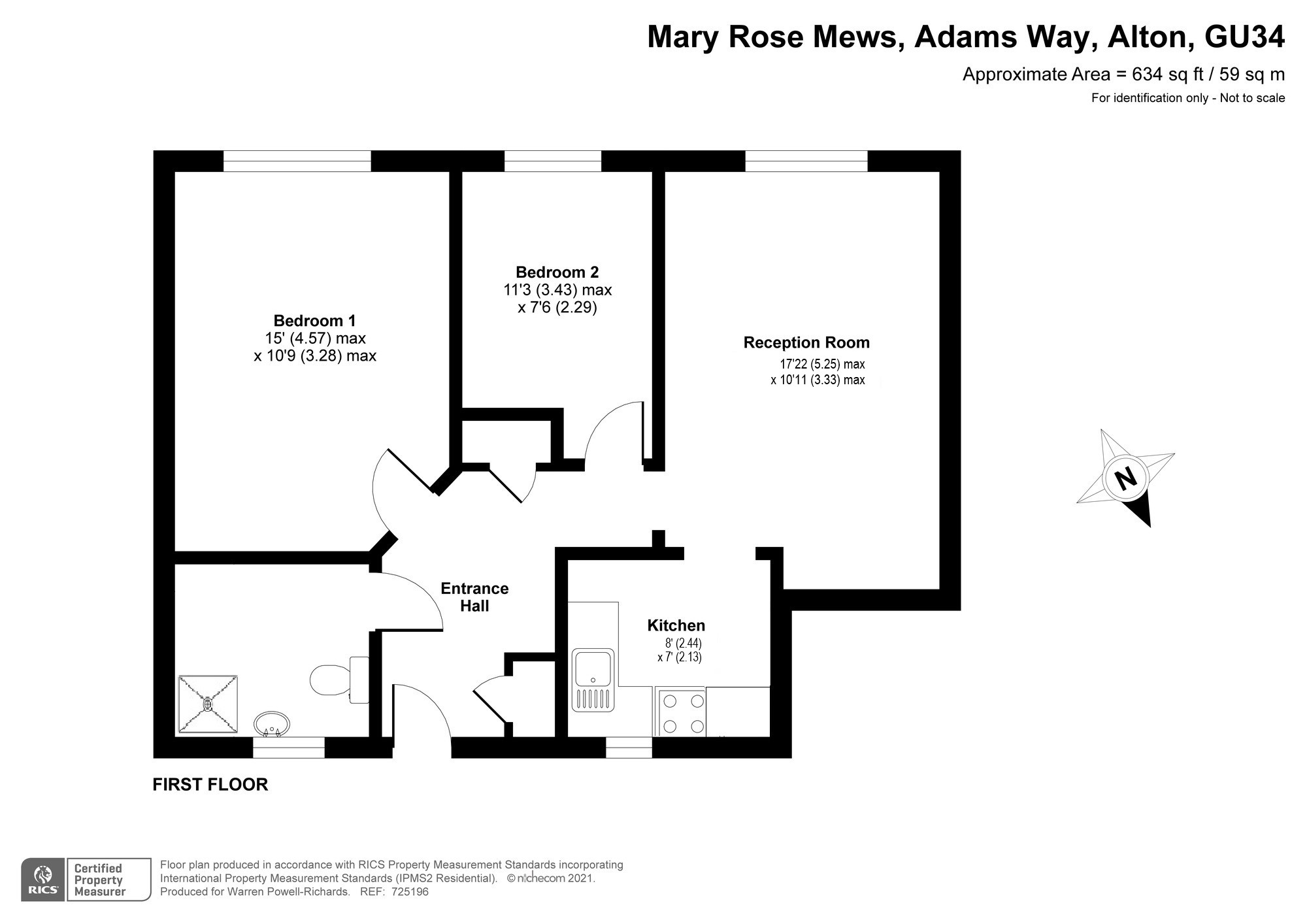 30, Mary Rose Mews, Alton floorplan
