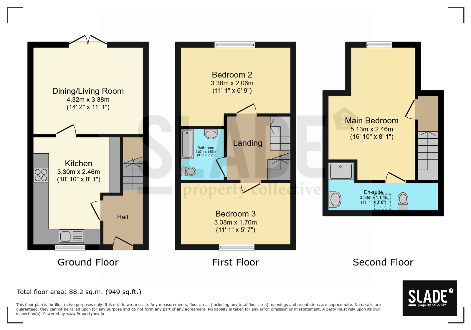 33, Dam Mill Close, Bilbrook, Wolverhampton floorplan