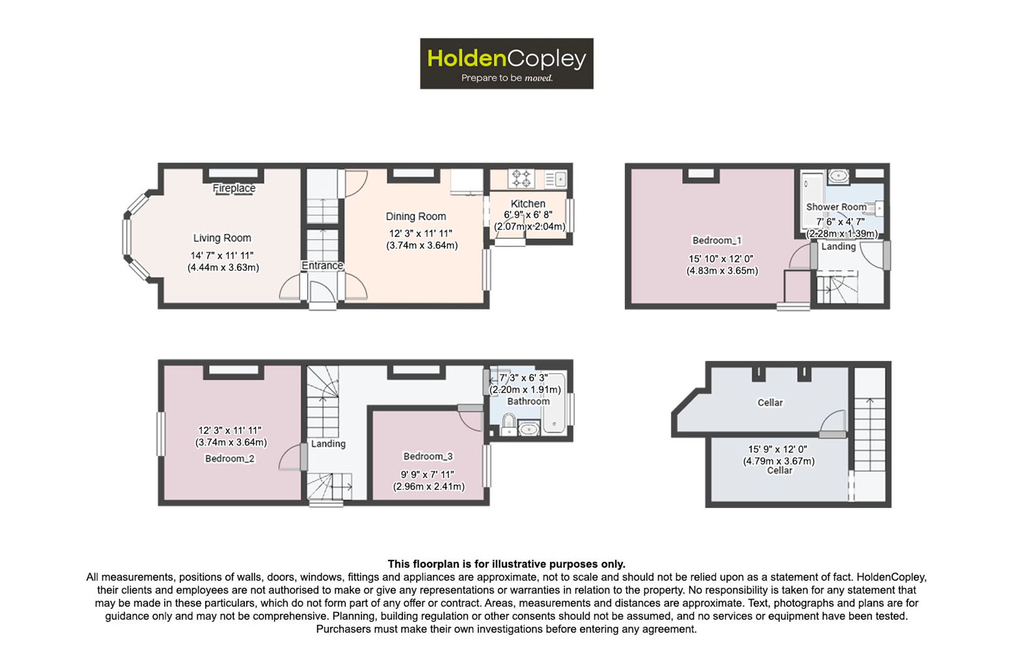 392 Berridge Road, Nottingham floorplan