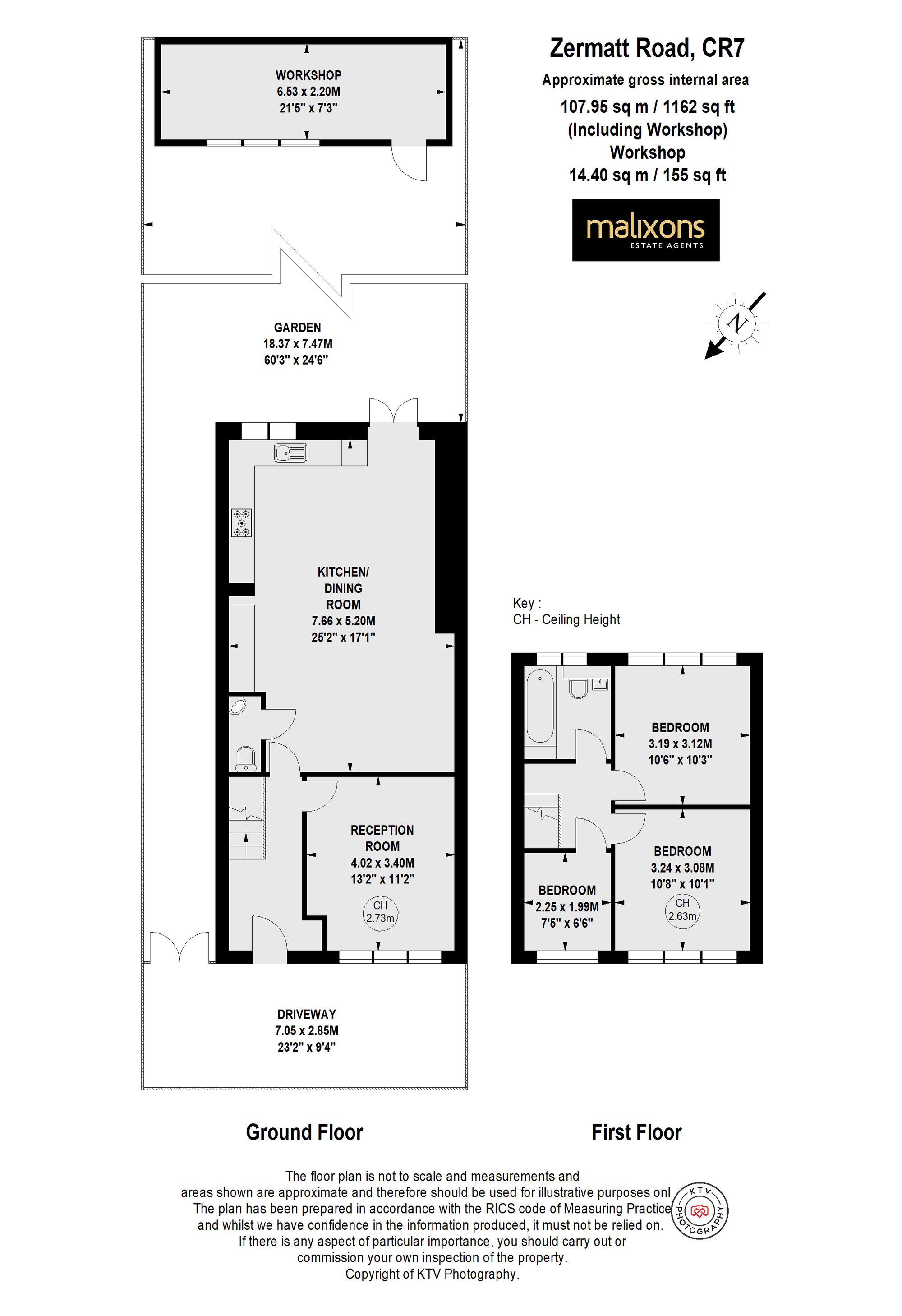 15 Zermatt Road, Thornton Heath floorplan