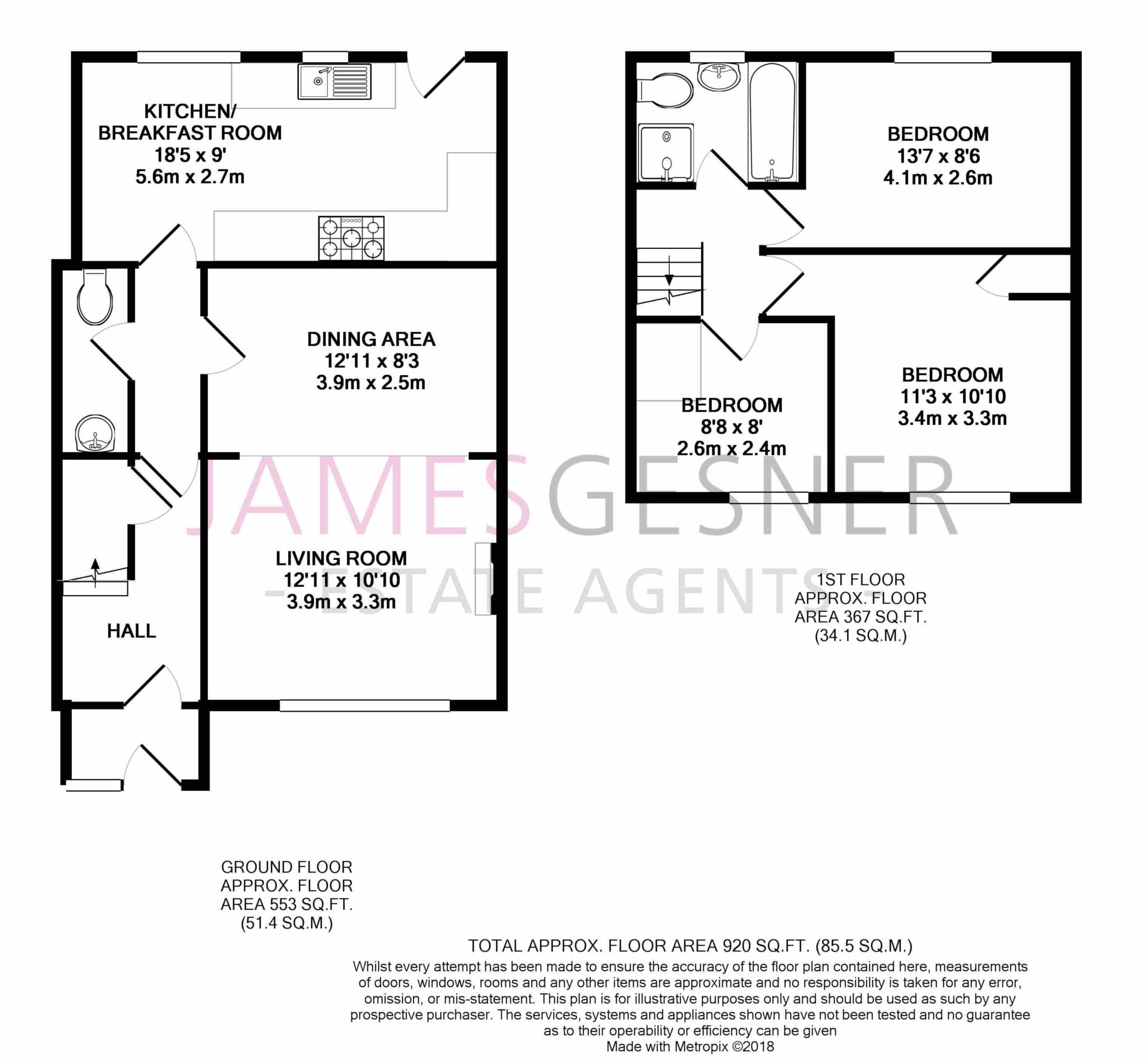 41, Saxons Heath, Abingdon On Thames floorplan